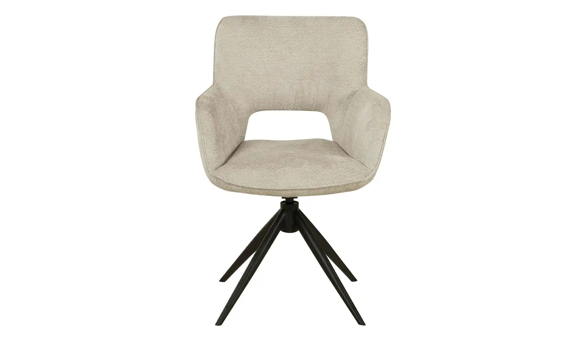 Thumbnail - uno Armlehnstuhl  Darwin ¦ beige ¦ Maße (cm): B: 58 H: 85 T: 65.0 Stühle > Esszimmerstühle > Esszimmerstühle mit Armlehn...