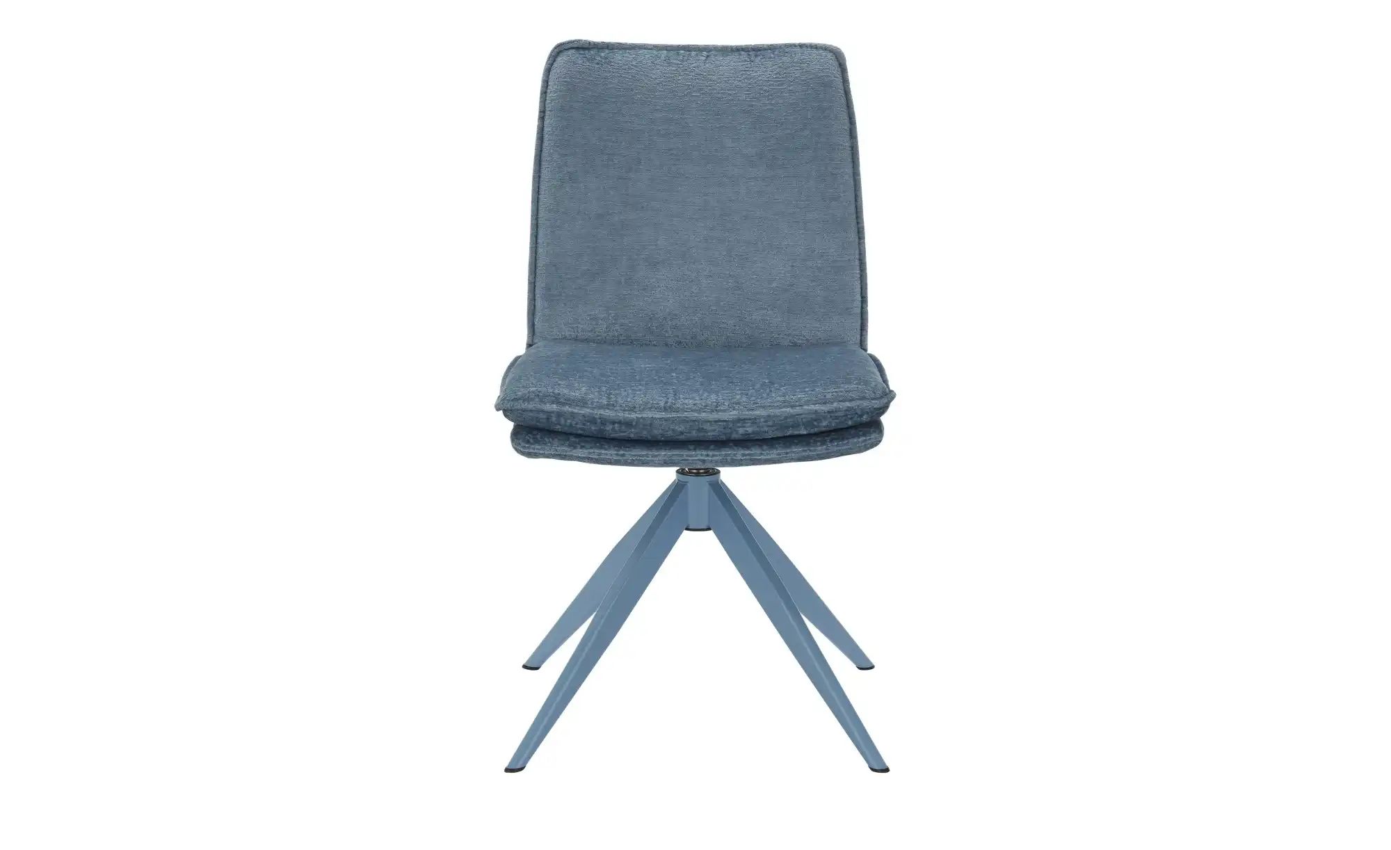 Stuhl drehbar  Cedric ¦ blau ¦ Maße (cm): B: 49 H: 85 T: 63.0 Stühle > Küch günstig online kaufen