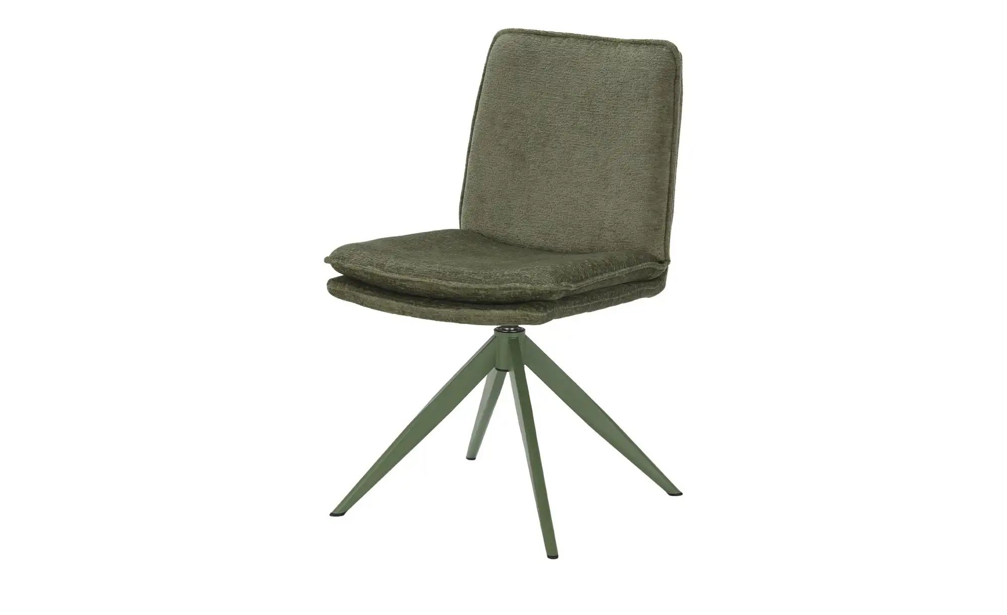 Stuhl drehbar  Cedric ¦ grün ¦ Maße (cm): B: 49 H: 85 T: 63.0 Stühle > Küch günstig online kaufen