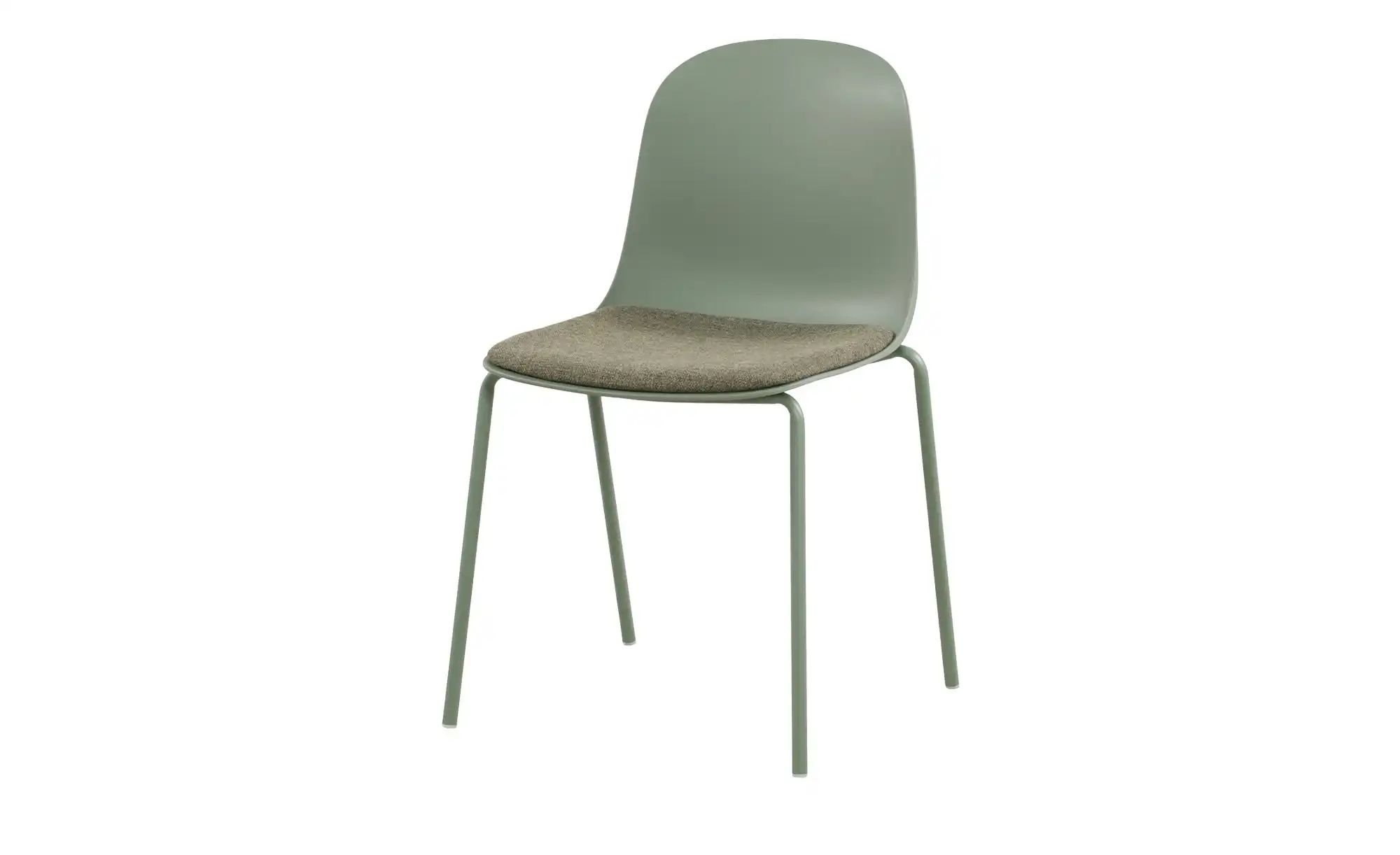Esszimmerstuhl stapelbar Fenya ¦ grün ¦ Maße (cm): B: 51 H: 84,5 T: 54.3 St günstig online kaufen