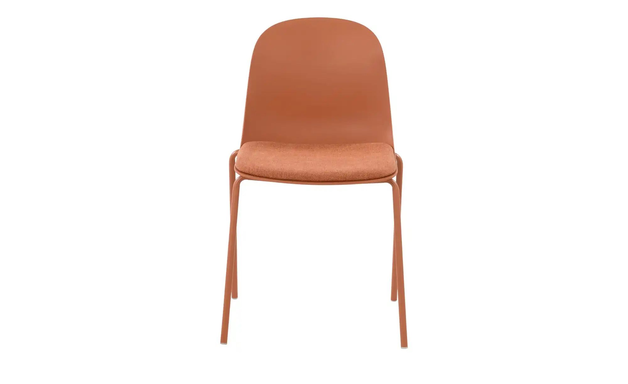 Thumbnail - Esszimmerstuhl stapelbar Fenya ¦ orange ¦ Maße (cm): B: 51 H: 84,5 T: 54.3 Stühle > Esszimmerstühle > Esszimmerstühle oh...