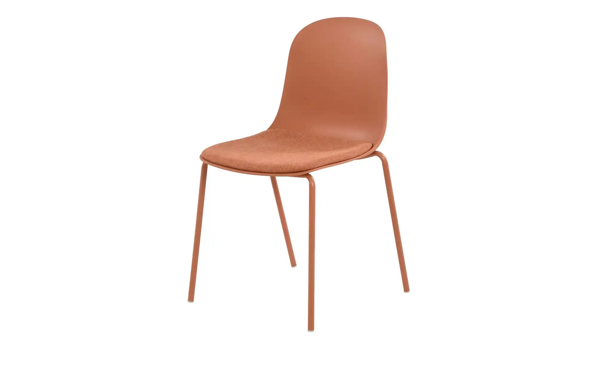 Esszimmerstuhl stapelbar Fenya ¦ orange ¦ Maße (cm): B: 51 H: 84,5 T: 54.3 günstig online kaufen