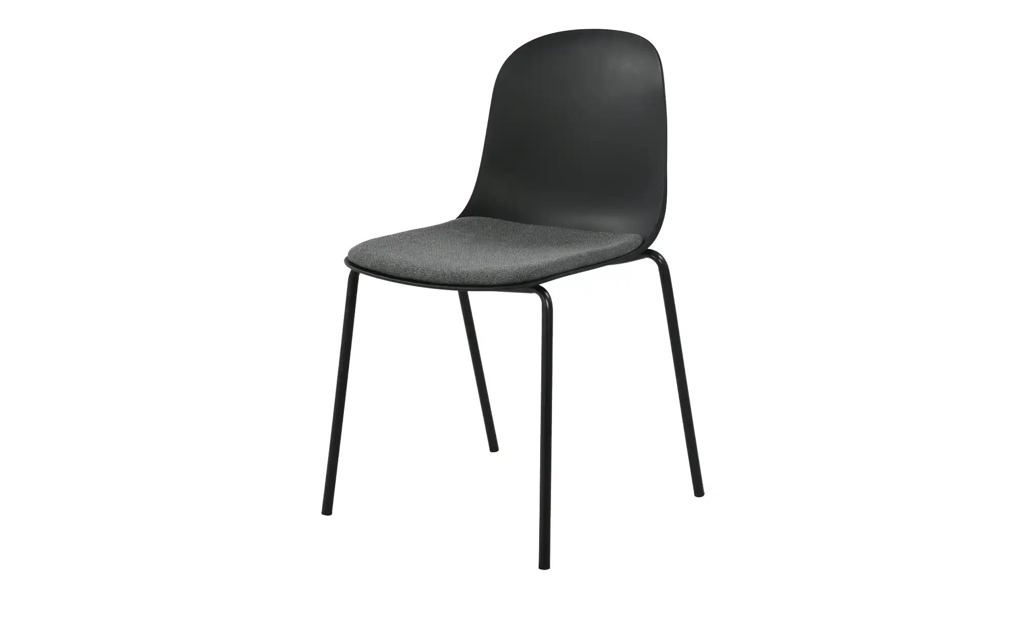 Esszimmerstuhl stapelbar Fenya ¦ schwarz ¦ Maße (cm): B: 51 H: 84,5 T: 54.3 günstig online kaufen