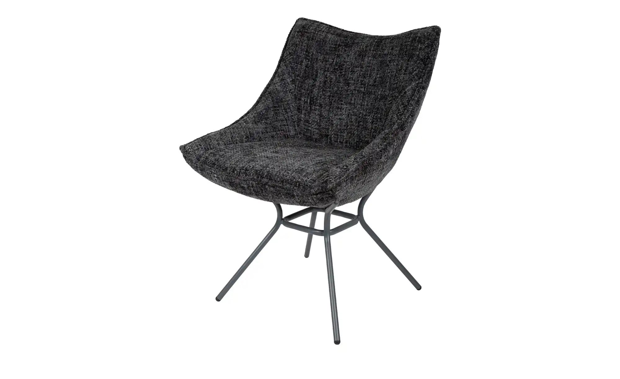 Jette Home Esszimmerstuhl  Safiros ¦ schwarz ¦ Maße (cm): B: 57 H: 85,5 T: günstig online kaufen