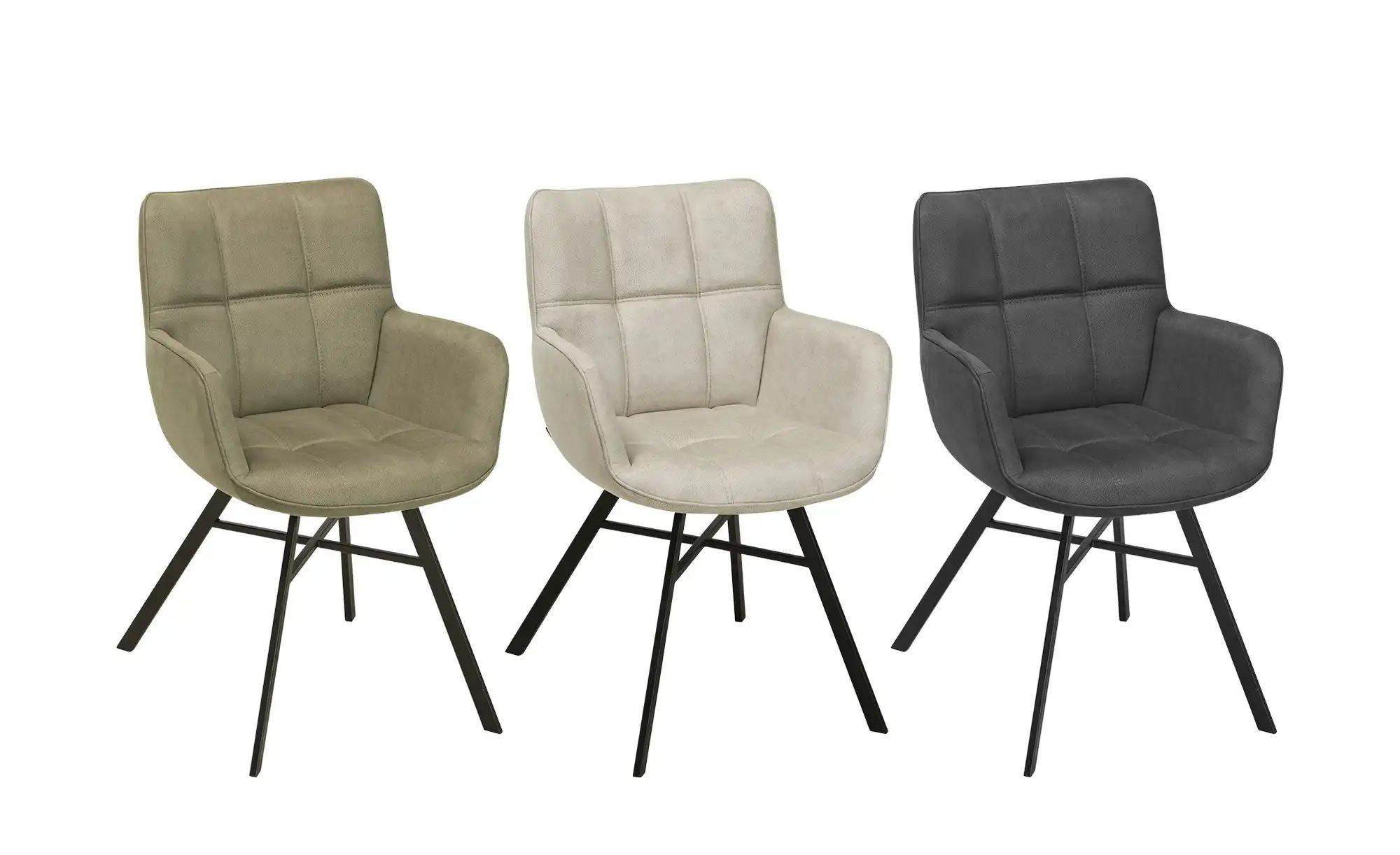 Thumbnail - uno Armlehnstuhl Marcon ¦ beige ¦ Maße (cm): B: 59 H: 85,5 T: 65.0 Stühle > Esszimmerstühle > Esszimmerstühle mit Armle...