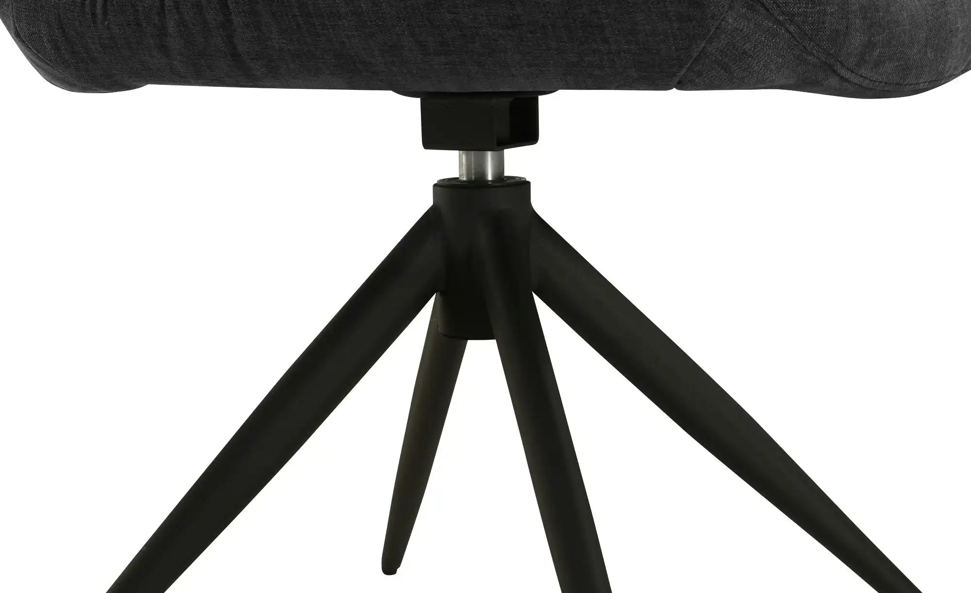 Thumbnail - uno Esszimmerstuhl  Palmas ¦ schwarz ¦ Maße (cm): B: 49 H: 91,5 T: 63.5 Stühle > Küchenstühle > Polster Küchenstühle - H...