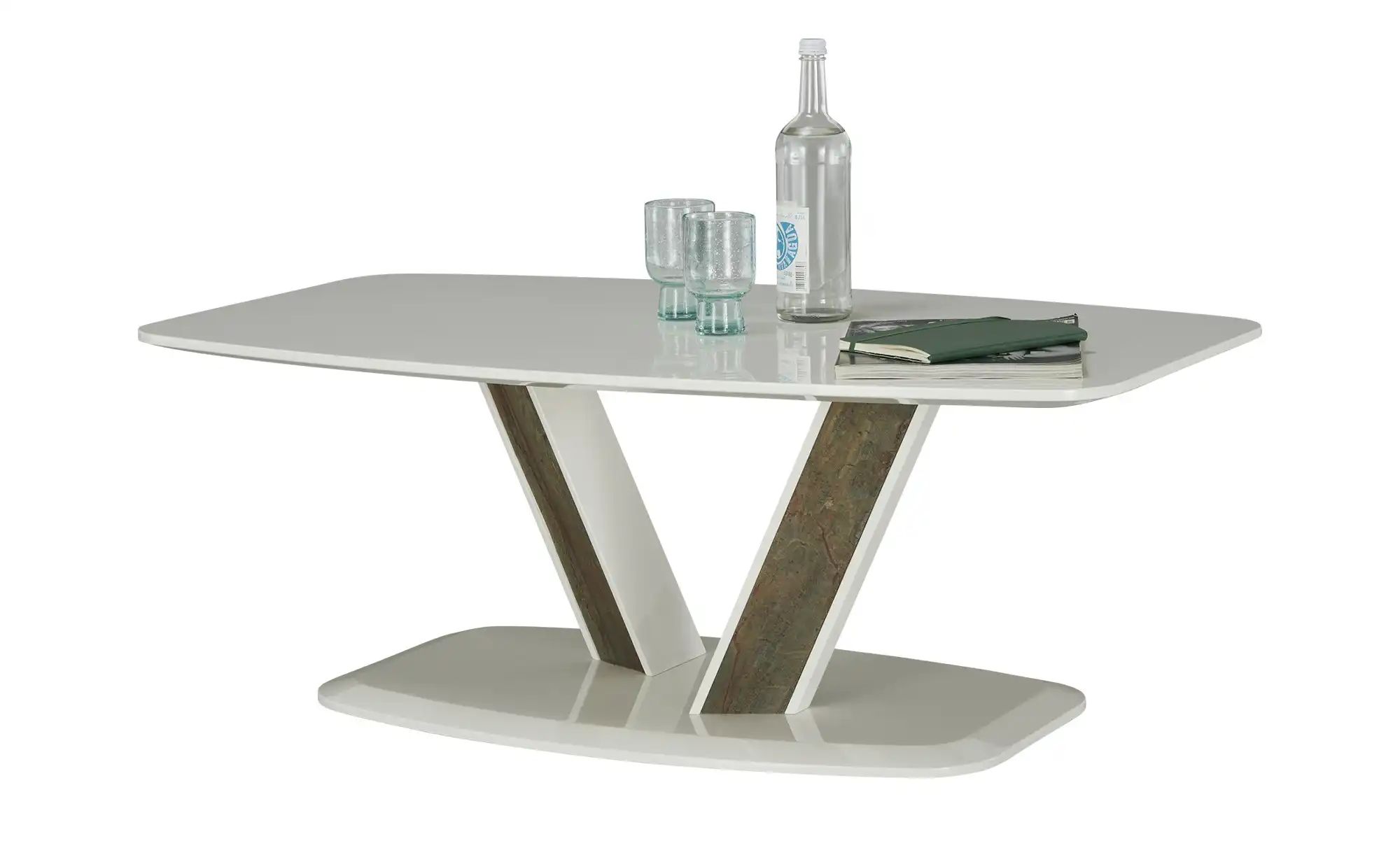 Jette Home Couchtisch  Pedra ¦ weiß ¦ Maße (cm): B: 110 H: 40 Tische > Couc günstig online kaufen