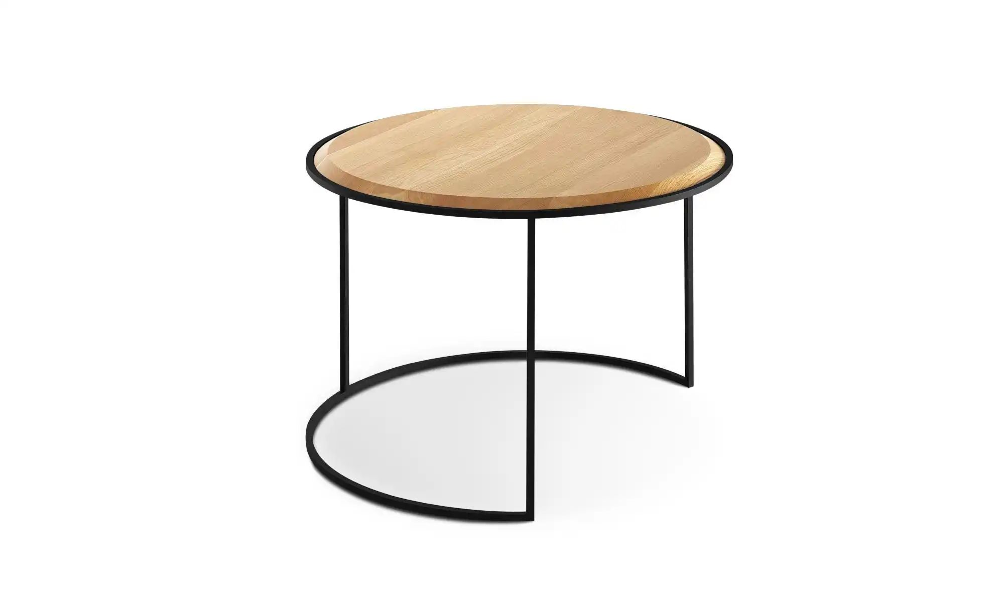 Thumbnail - Couchtisch rund  ¦ schwarz ¦ Maße (cm): B: 62 H: 44 Tische > Couchtische > Couchtische rund - Höffner