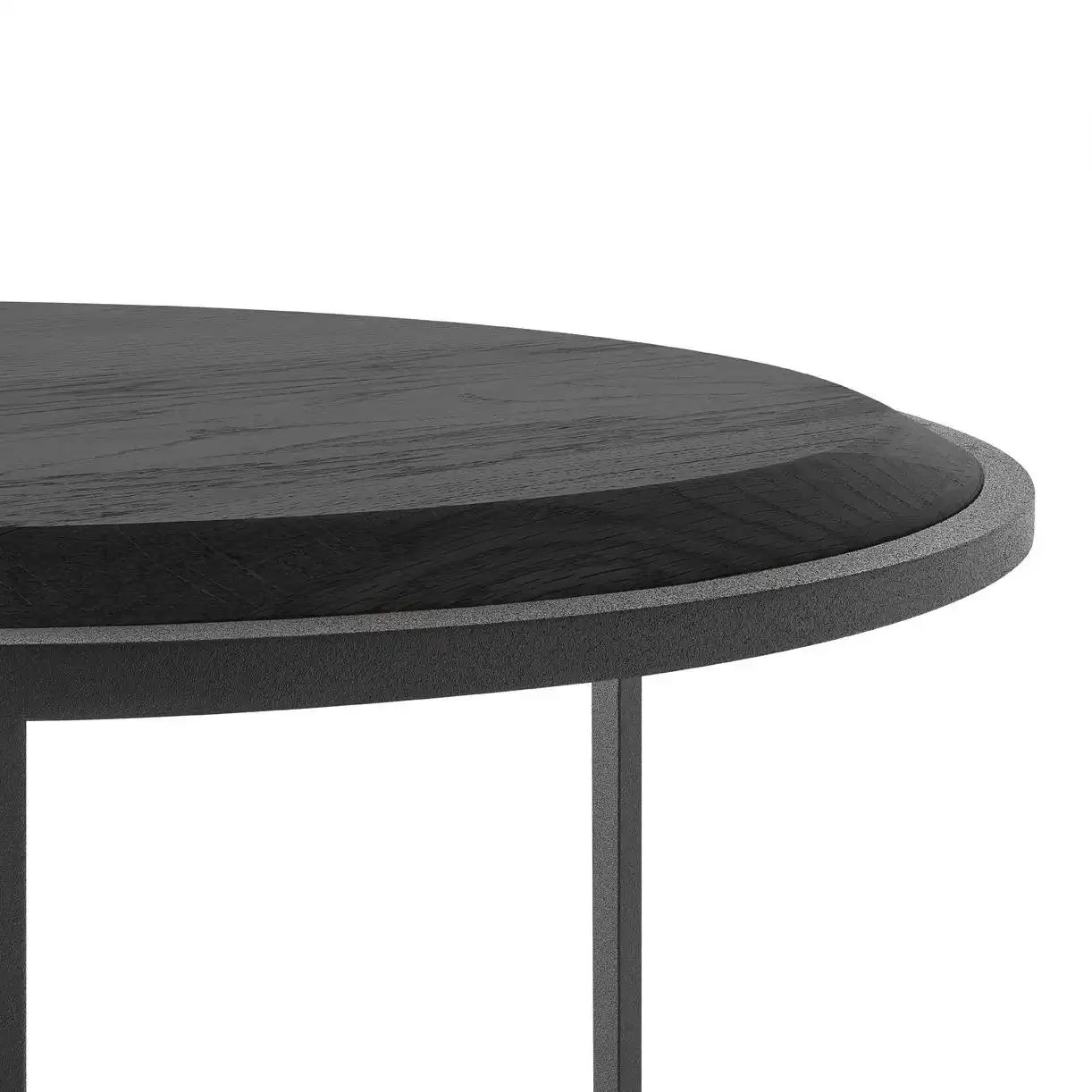 Thumbnail - Couchtisch ¦ schwarz ¦ Maße (cm): B: 42 H: 51 Tische > Couchtische > Couchtisch Massivholz - Höffner