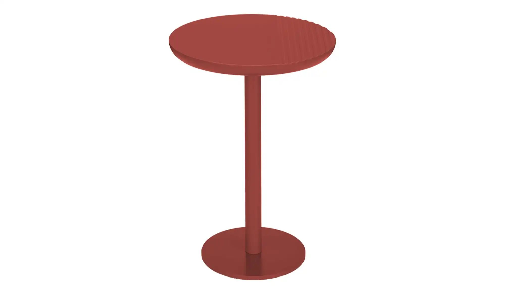 SCHÖNER WOHNEN Kollektion Couchtisch  Henri ¦ rot ¦ Maße (cm): H: 55  Ø: 40 günstig online kaufen