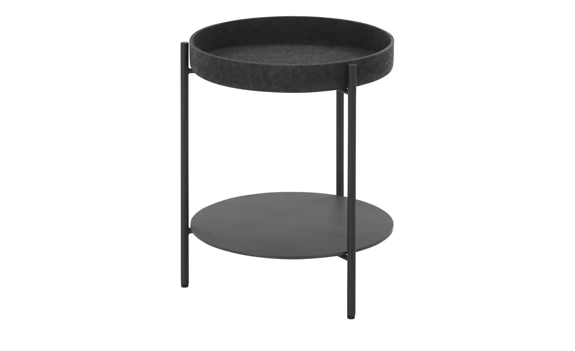 SCHÖNER WOHNEN Kollektion Beistelltisch  Twist ¦ grau ¦ Maße (cm): H: 49  Ø günstig online kaufen