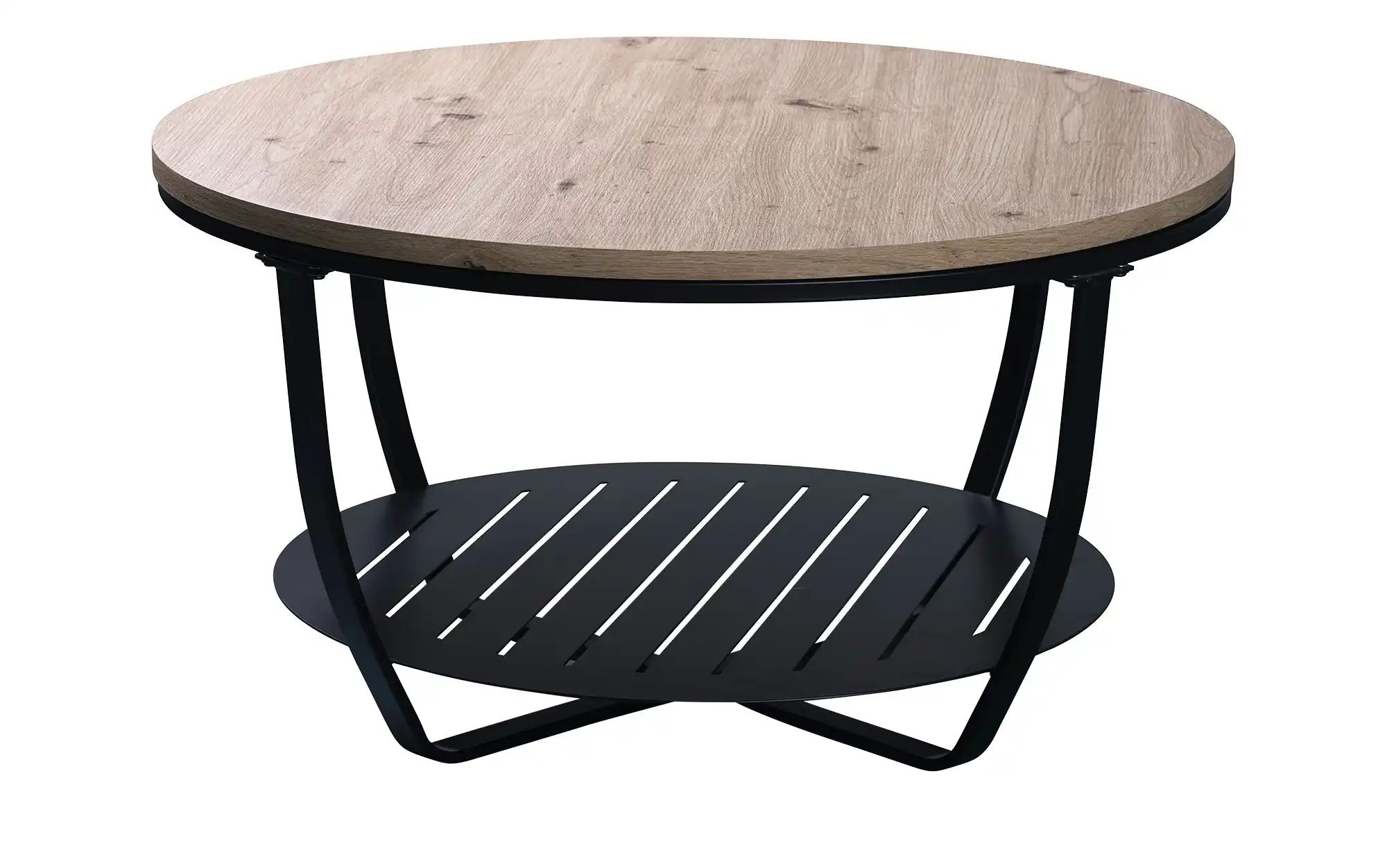 Couchtisch  Ventotene ¦ holzfarben ¦ Maße (cm): H: 43  Ø: 80 Tische > Couch günstig online kaufen