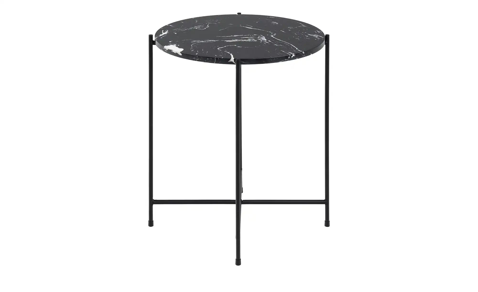 Couchtisch  Bottaro ¦ schwarz ¦ Maße (cm): H: 45  Ø: 42 Tische > Couchtisch günstig online kaufen