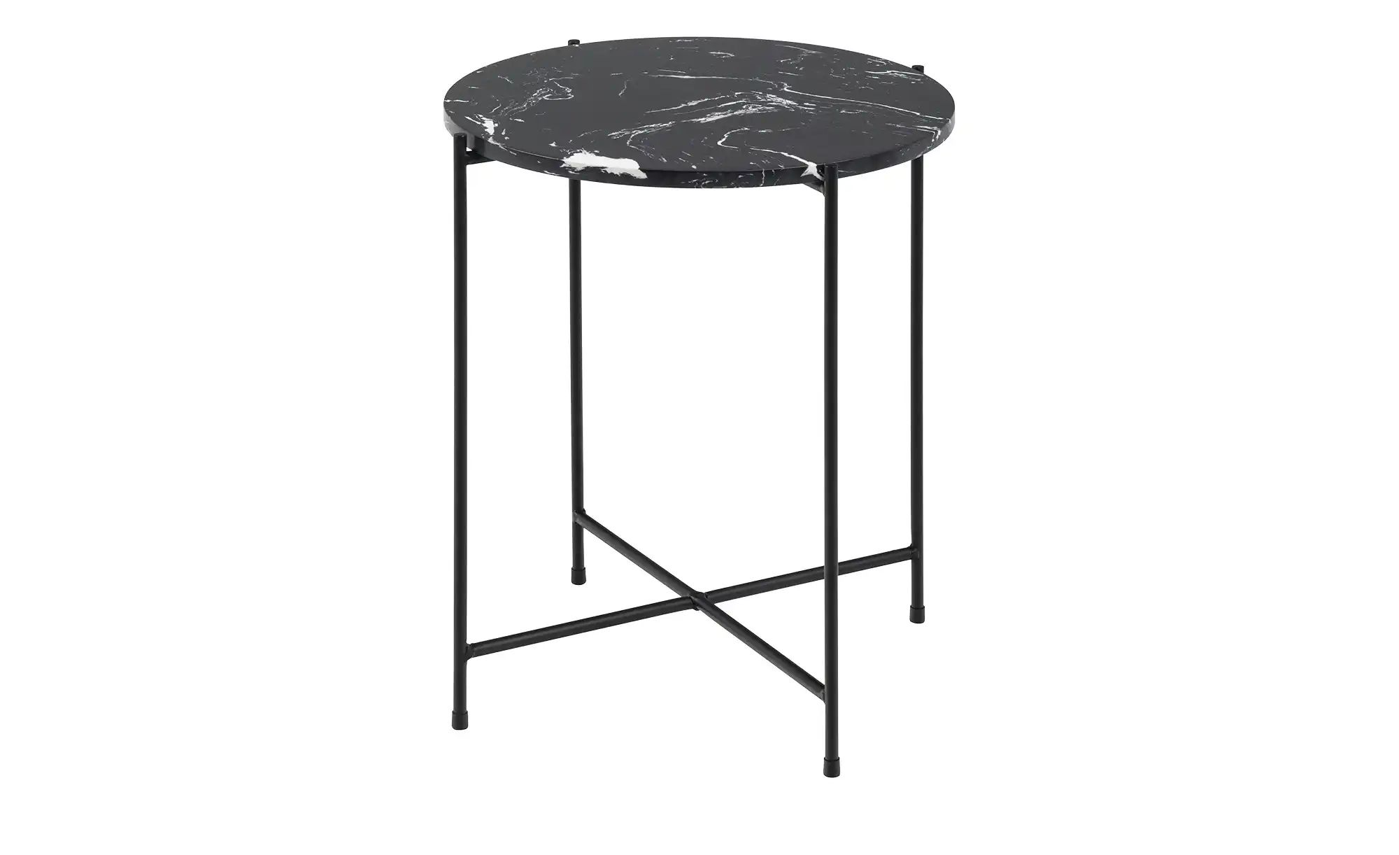 Couchtisch  Bottaro ¦ schwarz ¦ Maße (cm): H: 45  Ø: 42 Tische > Couchtisch günstig online kaufen