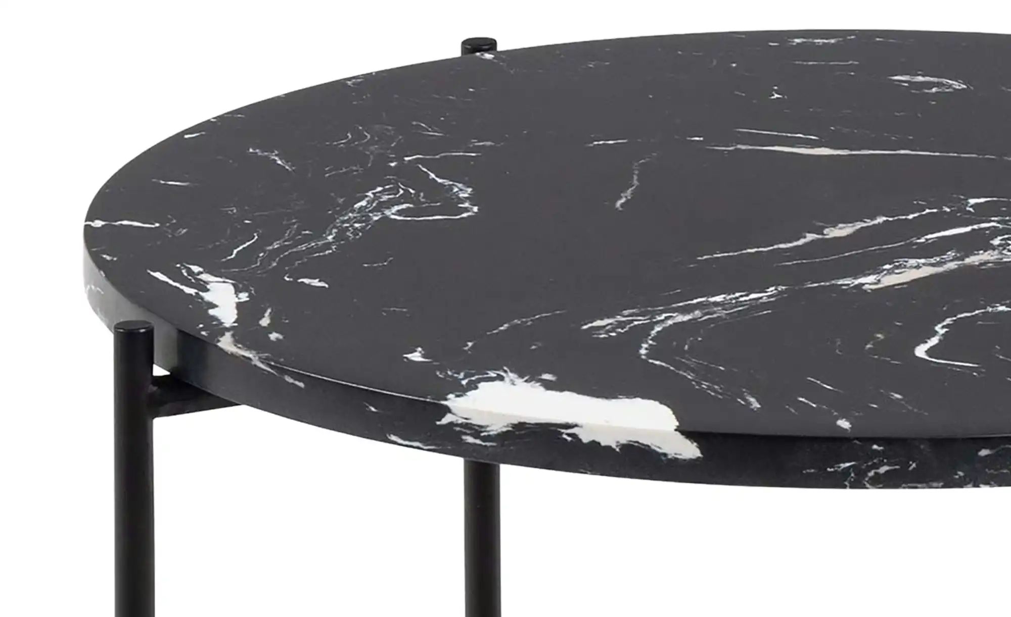 Couchtisch  Bottaro ¦ schwarz ¦ Maße (cm): H: 40  Ø: 52 Tische > Couchtisch günstig online kaufen