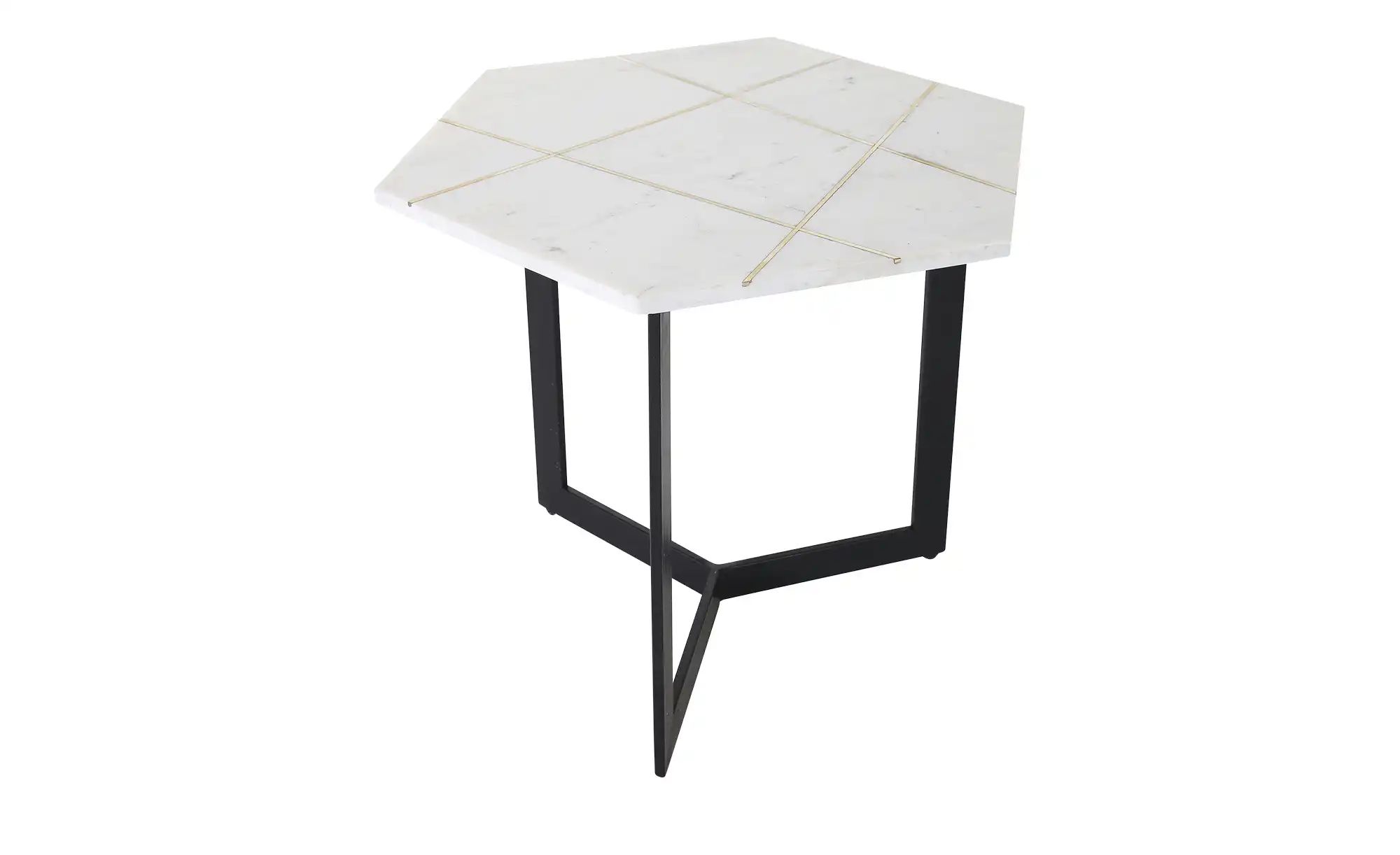 Thumbnail - Beistelltisch  Shine ¦ weiß ¦ Maße (cm): B: 51 H: 50 Tische > Beistelltische > Beistelltische ohne Rollen - Höffner