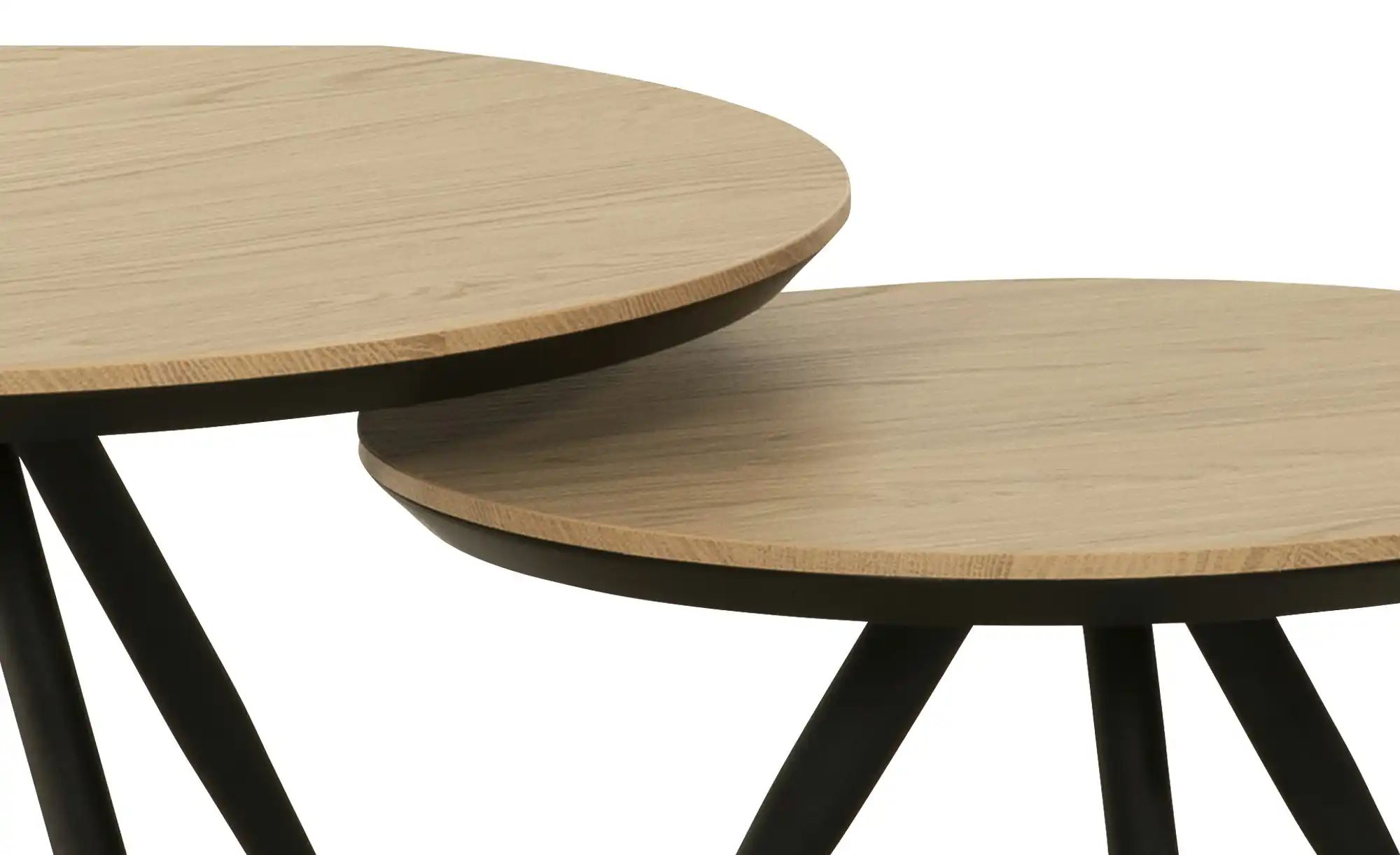 Thumbnail - uno Couchtisch 2er-Set Hayley ¦ holzfarben Tische > Couchtische > Couchtische rund - Höffner