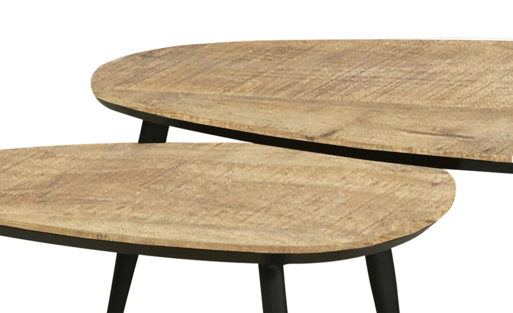 Thumbnail - uno Couchtisch 2er-Set XL Dortmund ¦ holzfarben Tische > Couchtische > Couchtische andere Formen - Höffner