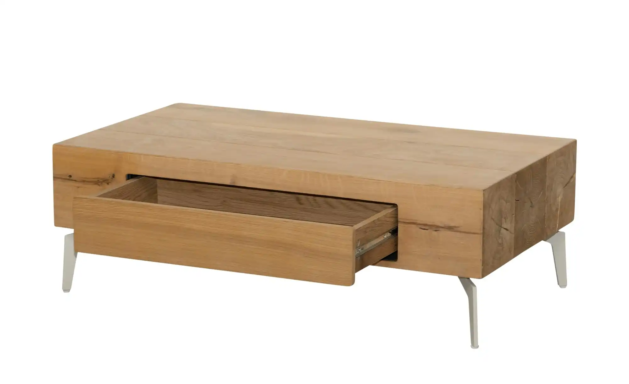 Couchtisch ENEGO Wildeiche - mit Schublade