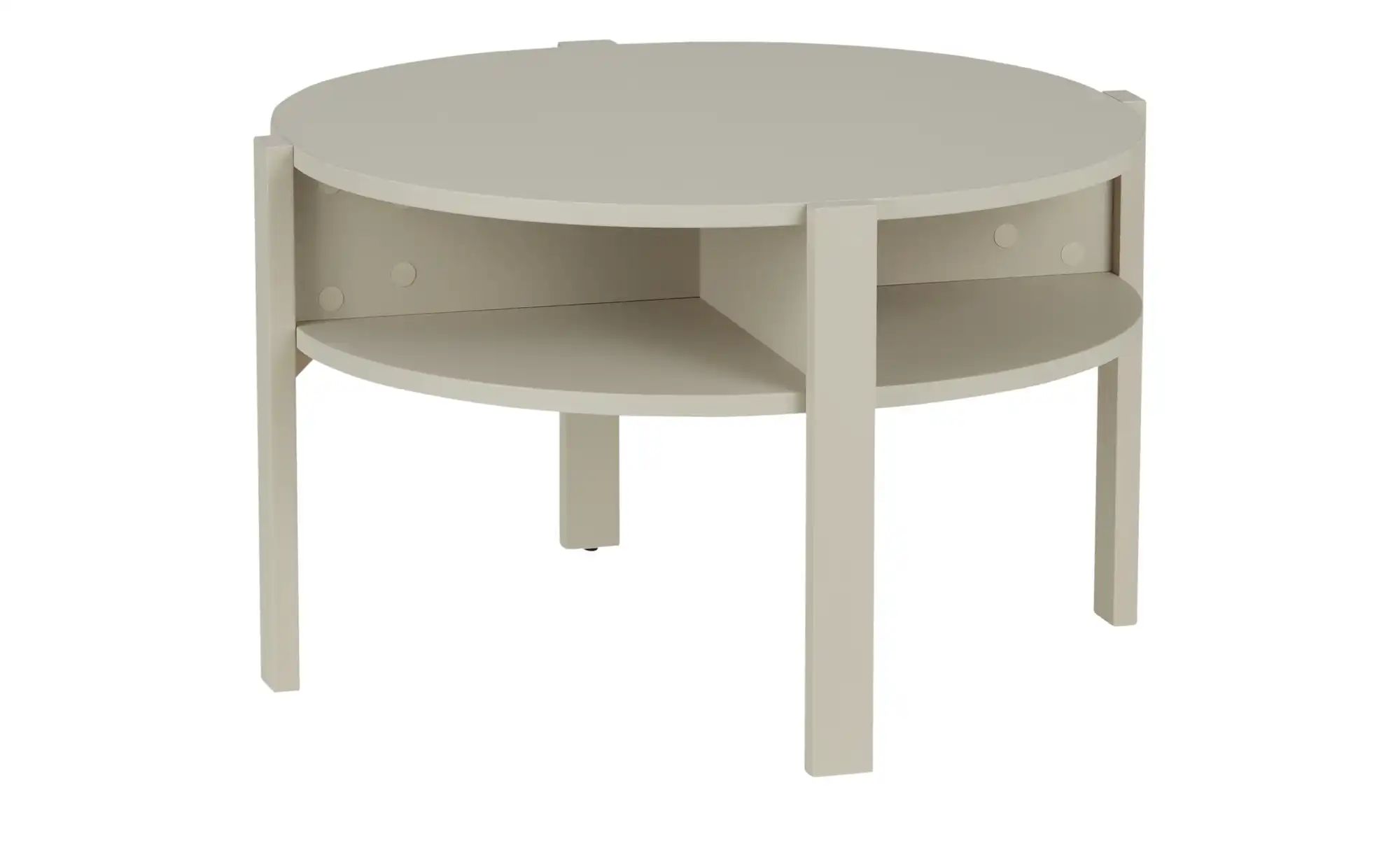 Couchtisch  Corno ¦ beige ¦ Maße (cm): H: 45,5  Ø: 74.4 Tische > Couchtisch günstig online kaufen