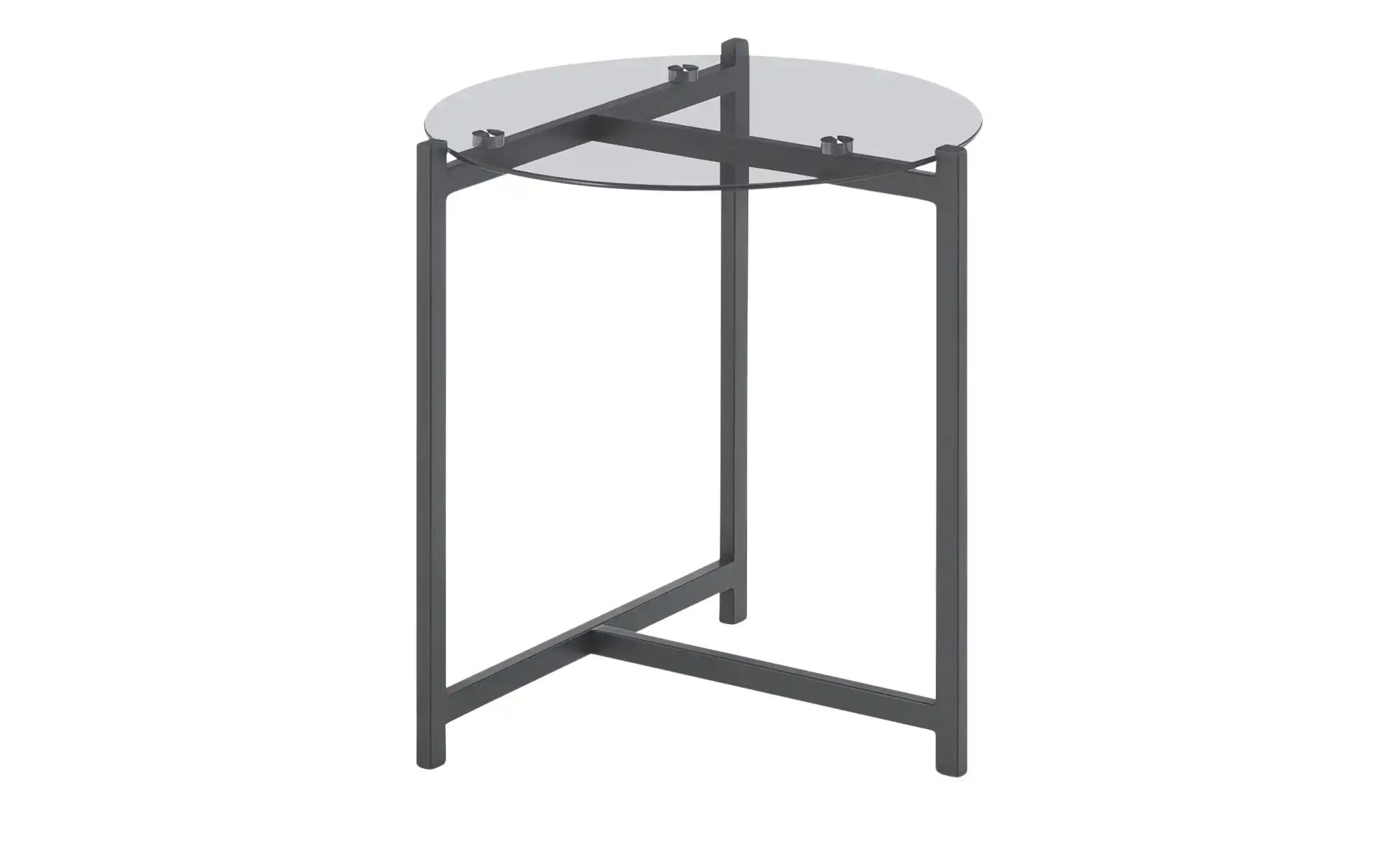 Couchtisch  Dattilo ¦ transparent/klar ¦ Maße (cm): H: 45  Ø: 40 Tische > C günstig online kaufen