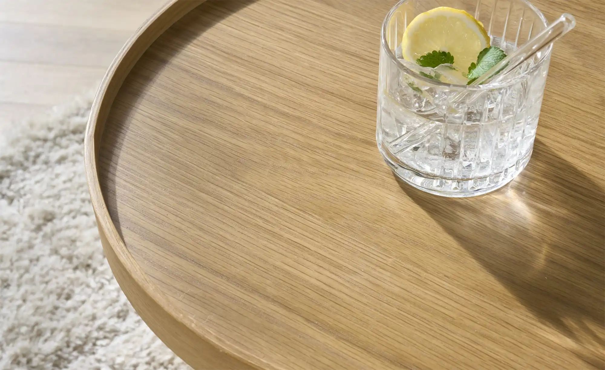 Couchtisch  Fisolo ¦ holzfarben ¦ Maße (cm): H: 45  Ø: 40 Tische > Couchtis günstig online kaufen