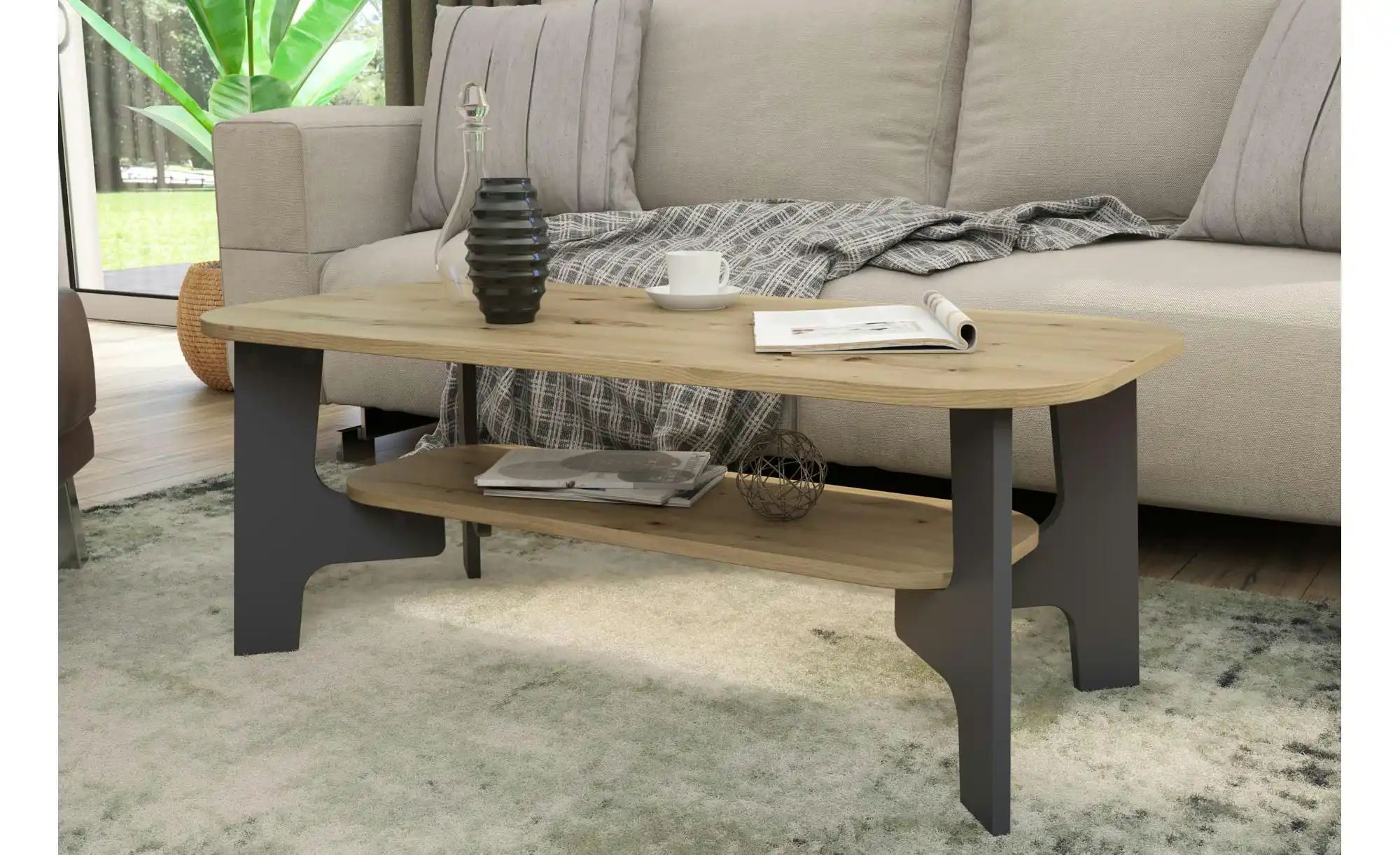 Couchtisch  Jonny ¦ holzfarben ¦ Maße (cm): B: 55 H: 42,5 Tische > Couchtis günstig online kaufen