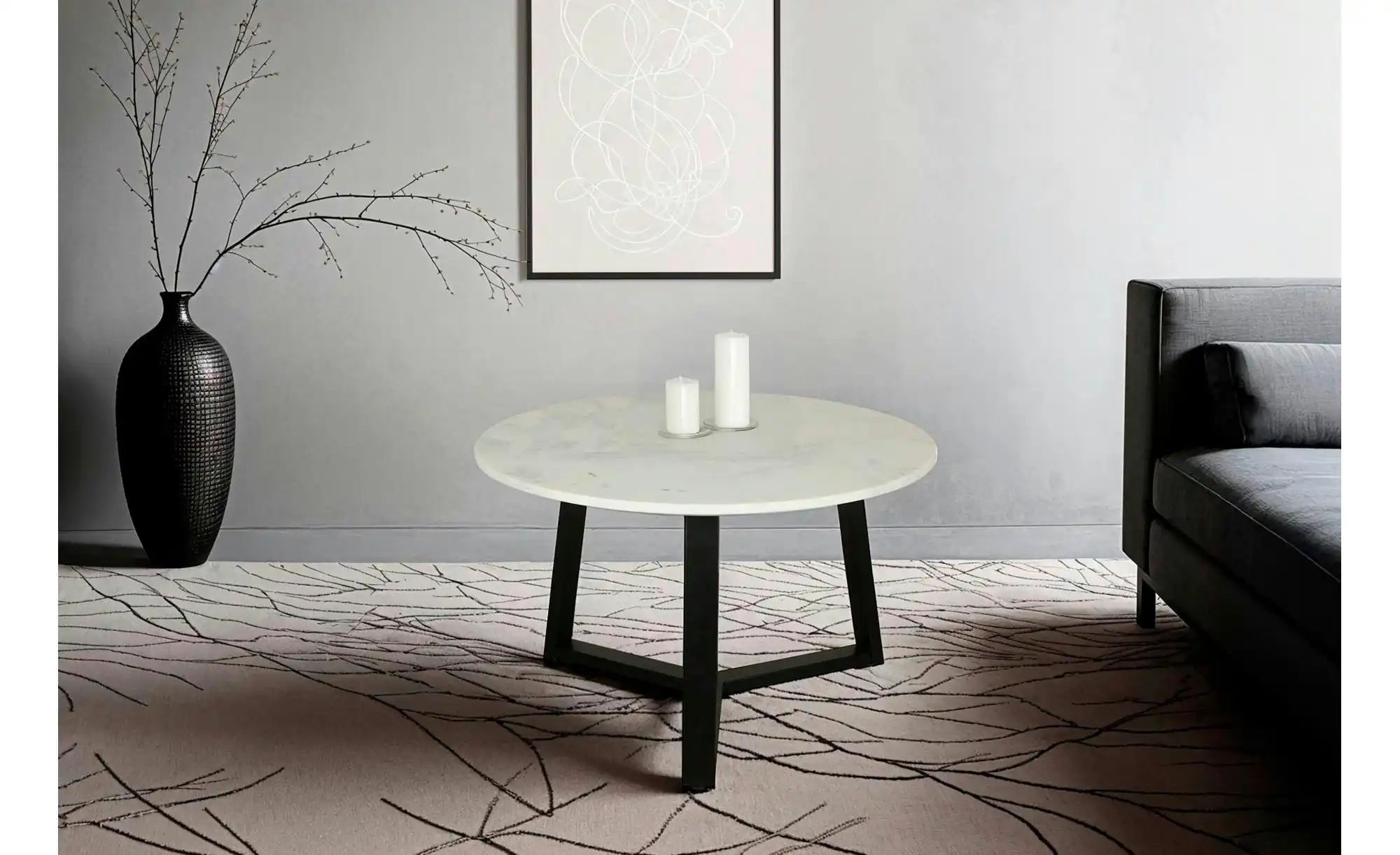 Couchtisch  Cross ¦ weiß ¦ Maße (cm): B: 75 H: 46 Tische > Couchtische > Co günstig online kaufen