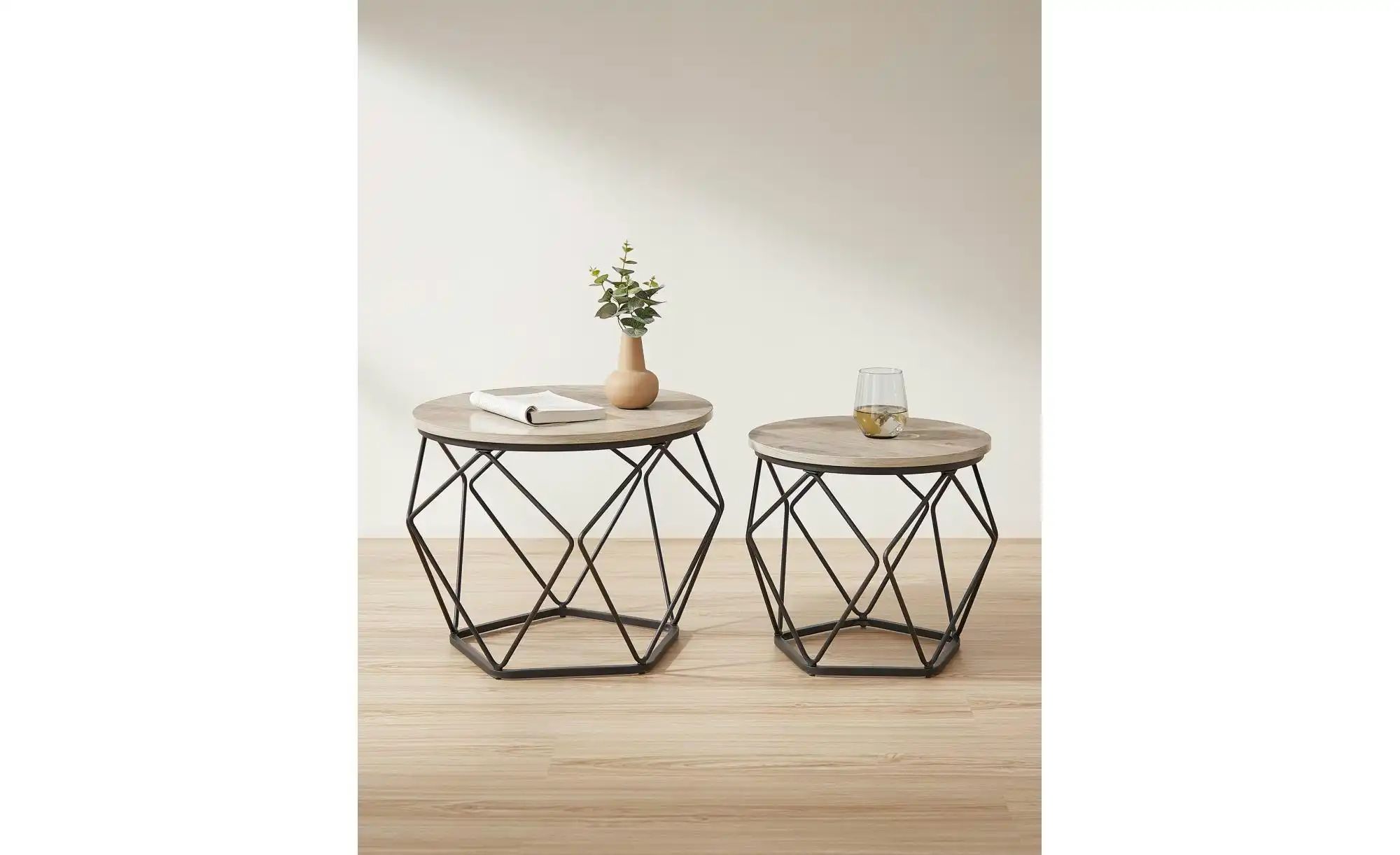 Couchtisch 2er-Set  Greta ¦ braun ¦ Maße (cm): B: 50 H: 40 Tische > Couchti günstig online kaufen