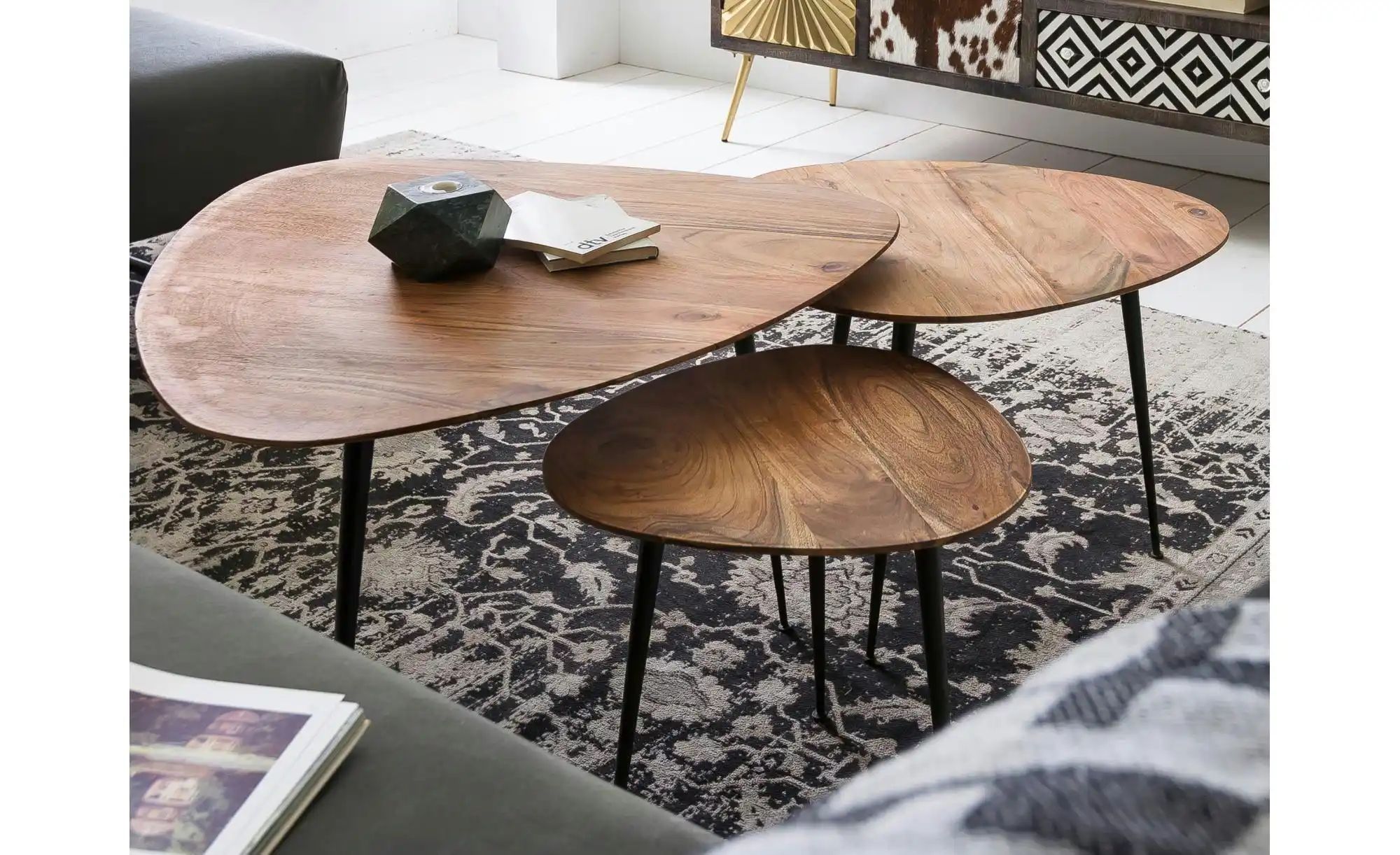 Couchtisch  This & That ¦ holzfarben ¦ Maße (cm): B: 86 H: 47 Tische > Couc günstig online kaufen