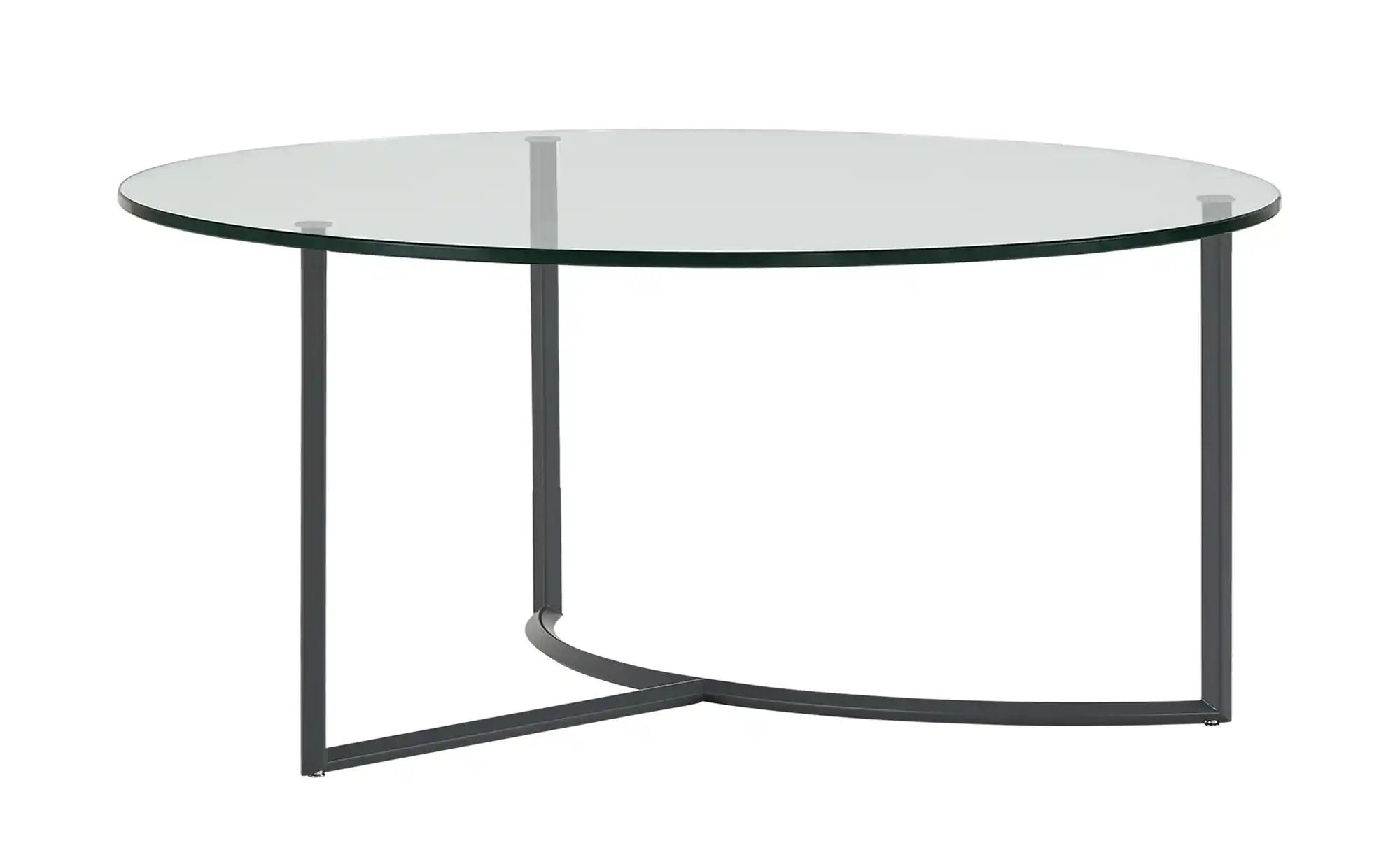 Couchtisch  Hesel ¦ transparent/klar ¦ Maße (cm): H: 31  Ø: 70 Tische > Cou günstig online kaufen