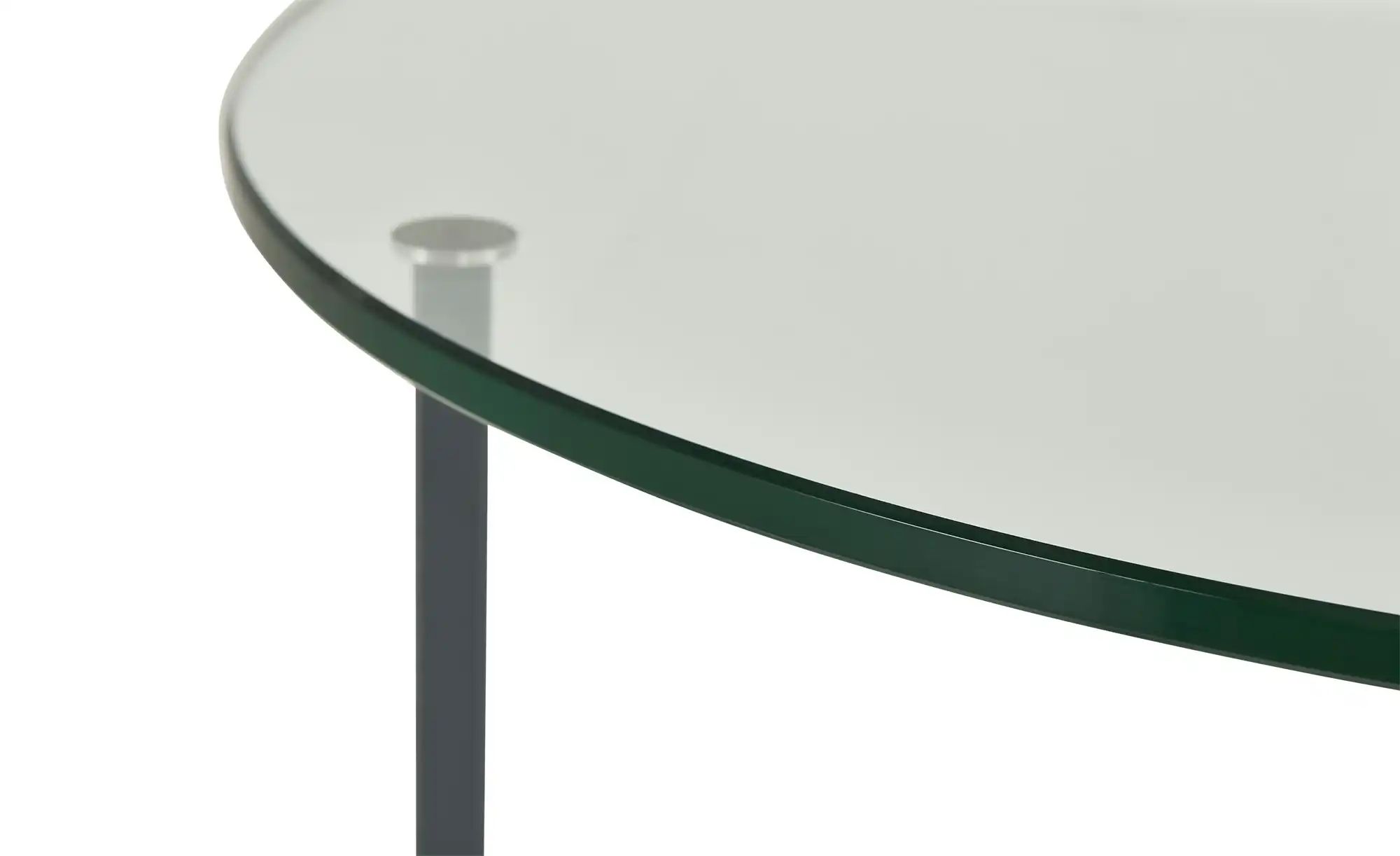 Couchtisch  Hesel ¦ transparent/klar ¦ Maße (cm): H: 36  Ø: 70 Tische > Cou günstig online kaufen