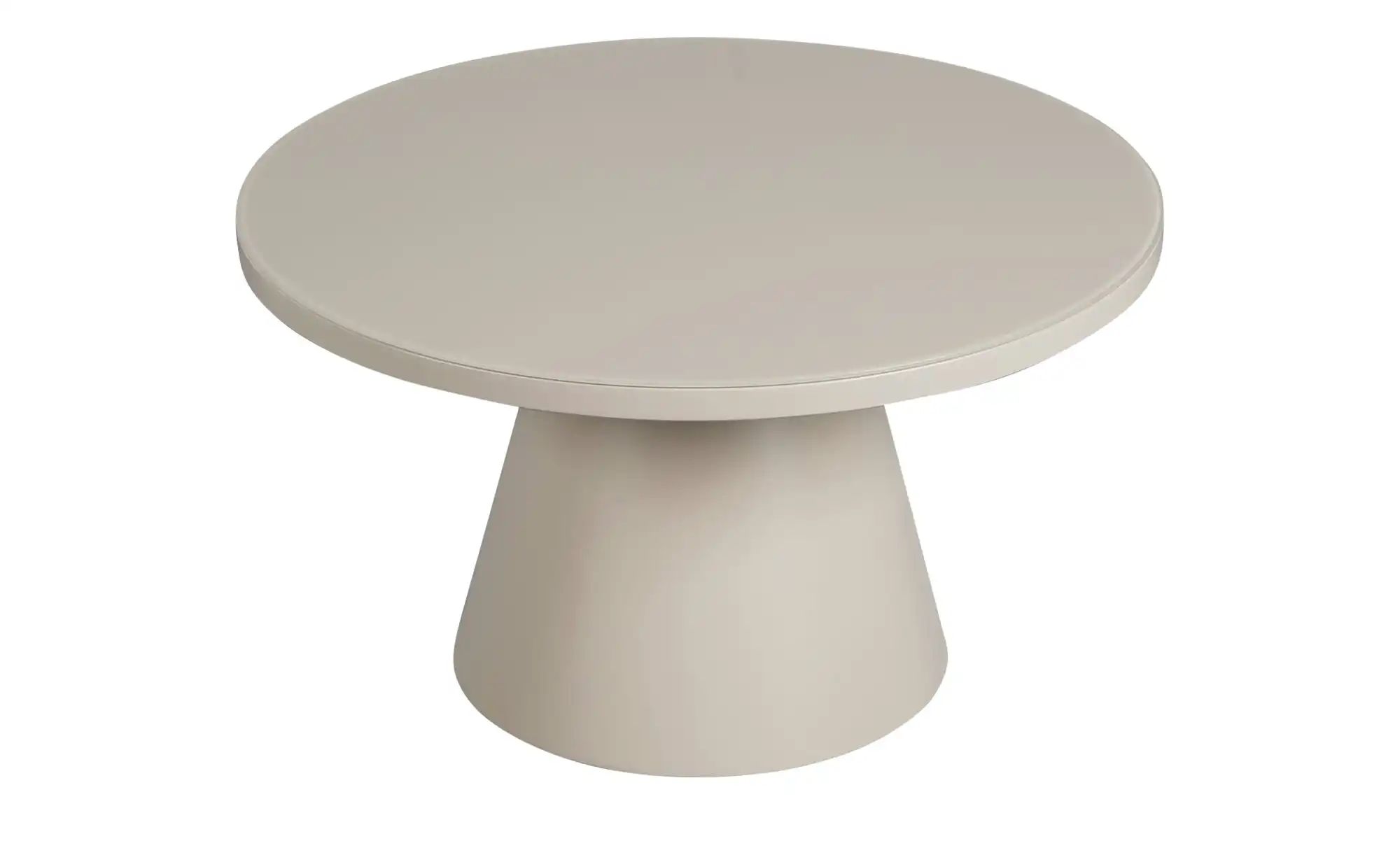 Couchtisch Reflection ¦ beige ¦ Maße (cm): H: 40 Ø: 70 Tische > Mehr Tische > Couchtische mit Glasplatte - Höffner