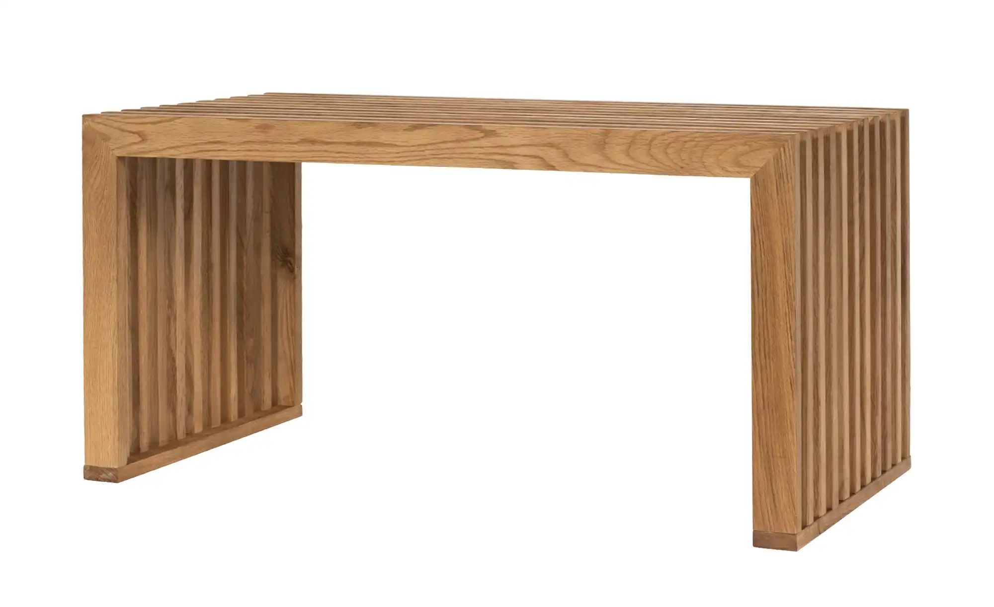 Garderobenbank  Tenno ¦ holzfarben ¦ Maße (cm): B: 90 H: 45 T: 40.0 Bänke > günstig online kaufen