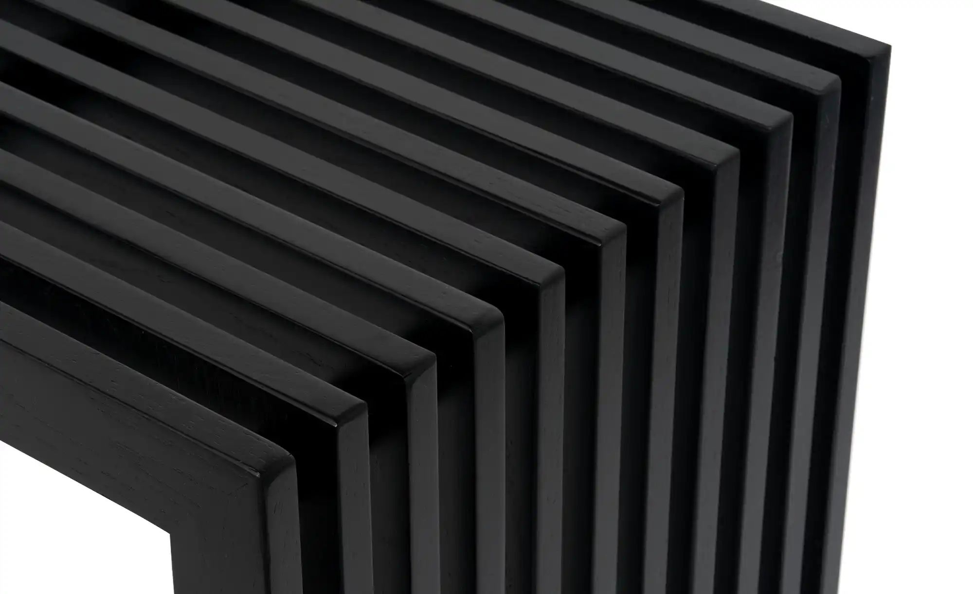 Garderobenbank  Tenno ¦ schwarz ¦ Maße (cm): B: 90 H: 45 T: 40.0 Bänke > Ei günstig online kaufen