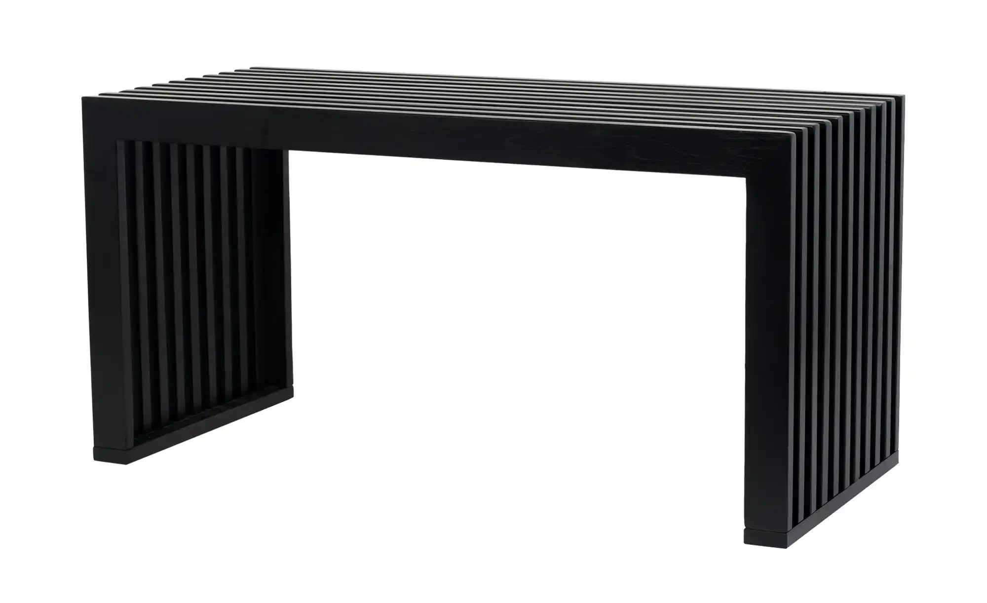 Garderobenbank  Tenno ¦ schwarz ¦ Maße (cm): B: 90 H: 45 T: 40.0 Bänke > Ei günstig online kaufen