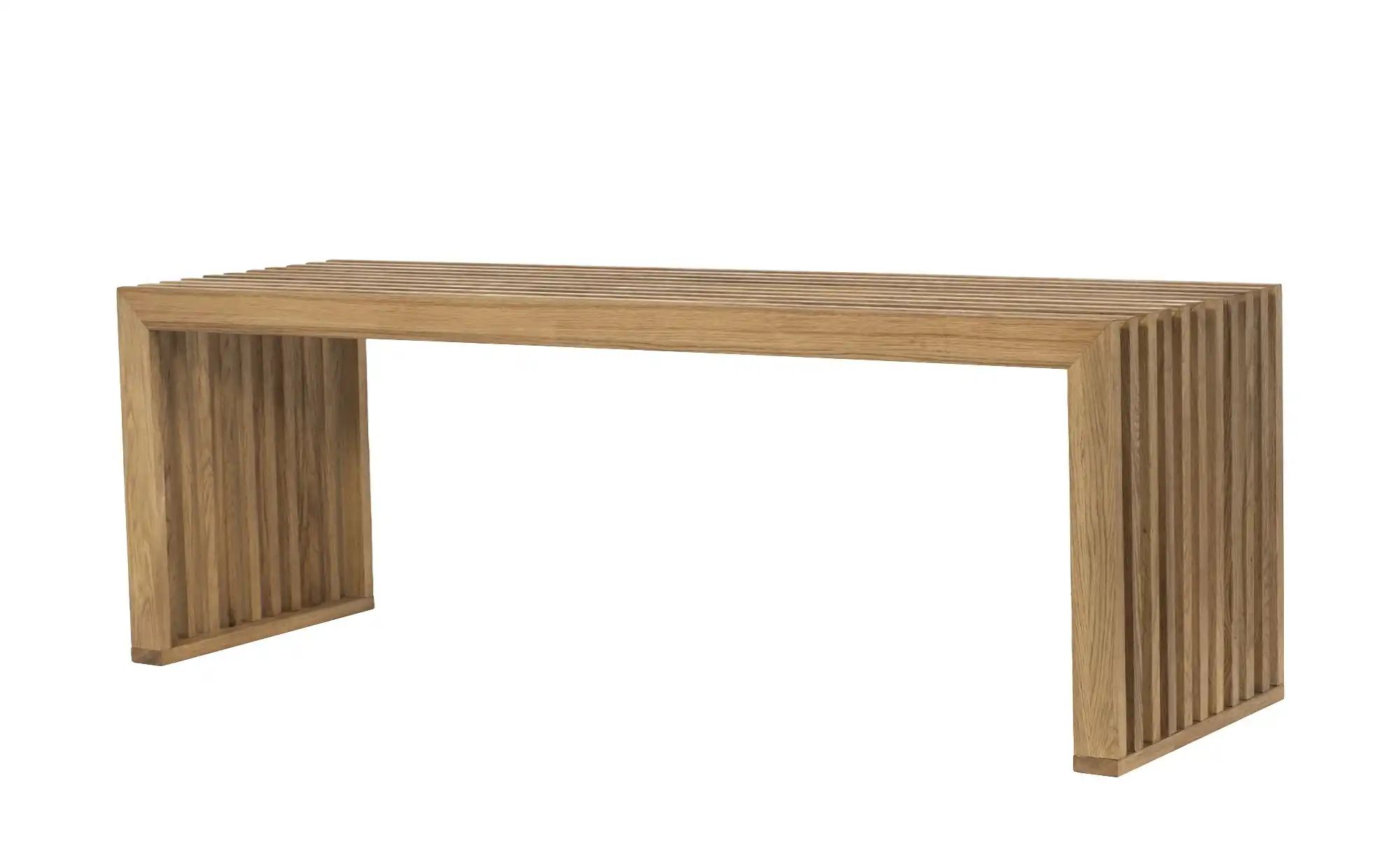 Garderobenbank  Tenno ¦ holzfarben ¦ Maße (cm): B: 130 H: 45 T: 40.0 Bänke günstig online kaufen