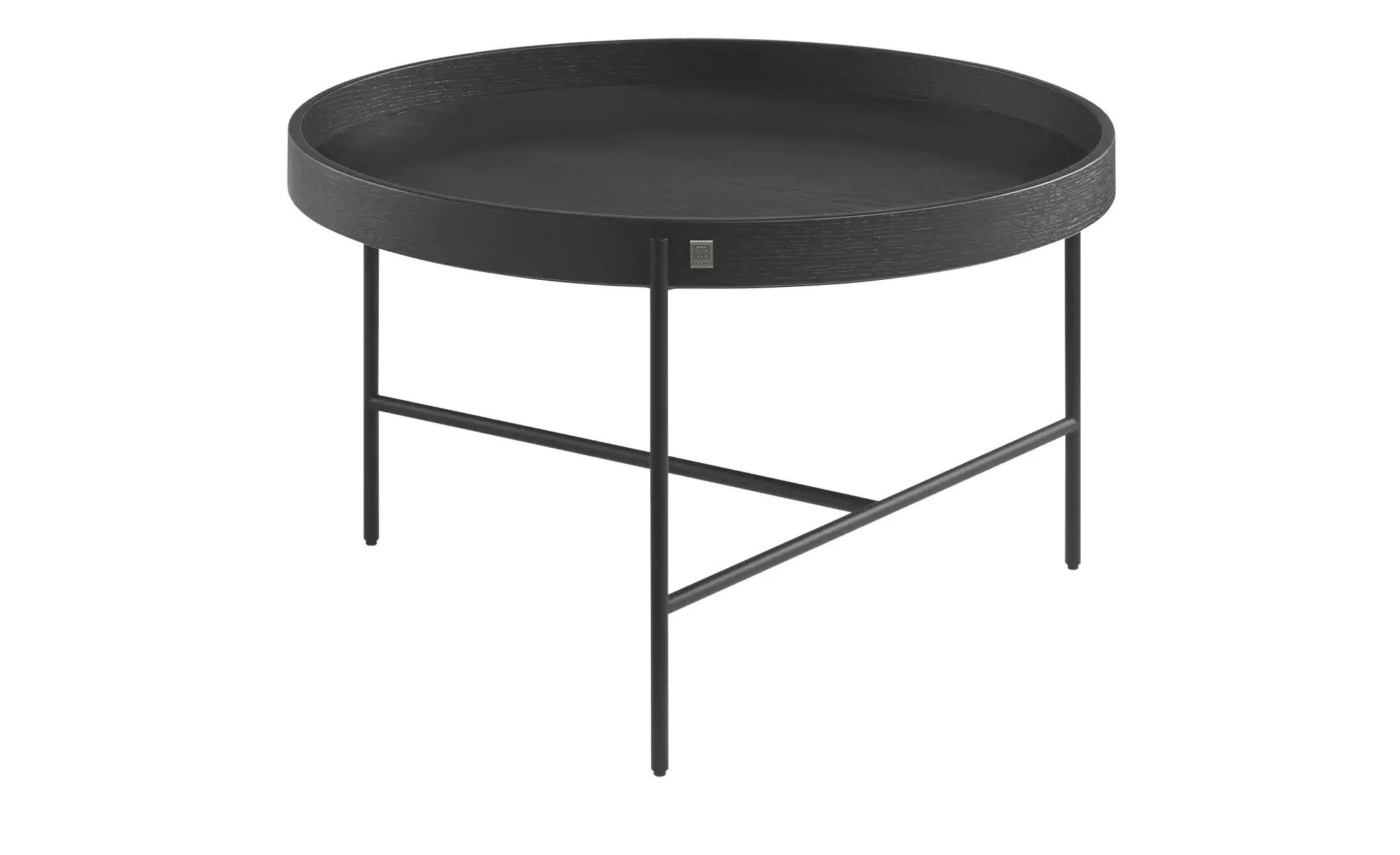 Musterring Couchtisch  JustB! ¦ schwarz ¦ Maße (cm): H: 37  Ø: 63 Tische > günstig online kaufen