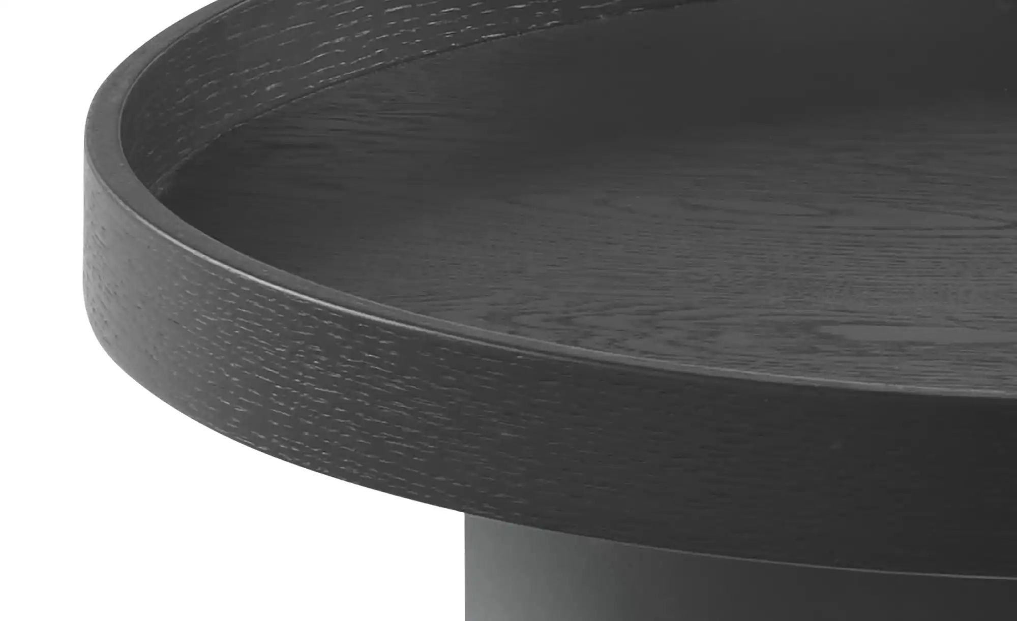 Musterring Couchtisch  JustB! ¦ schwarz ¦ Maße (cm): H: 26  Ø: 60 Tische > günstig online kaufen