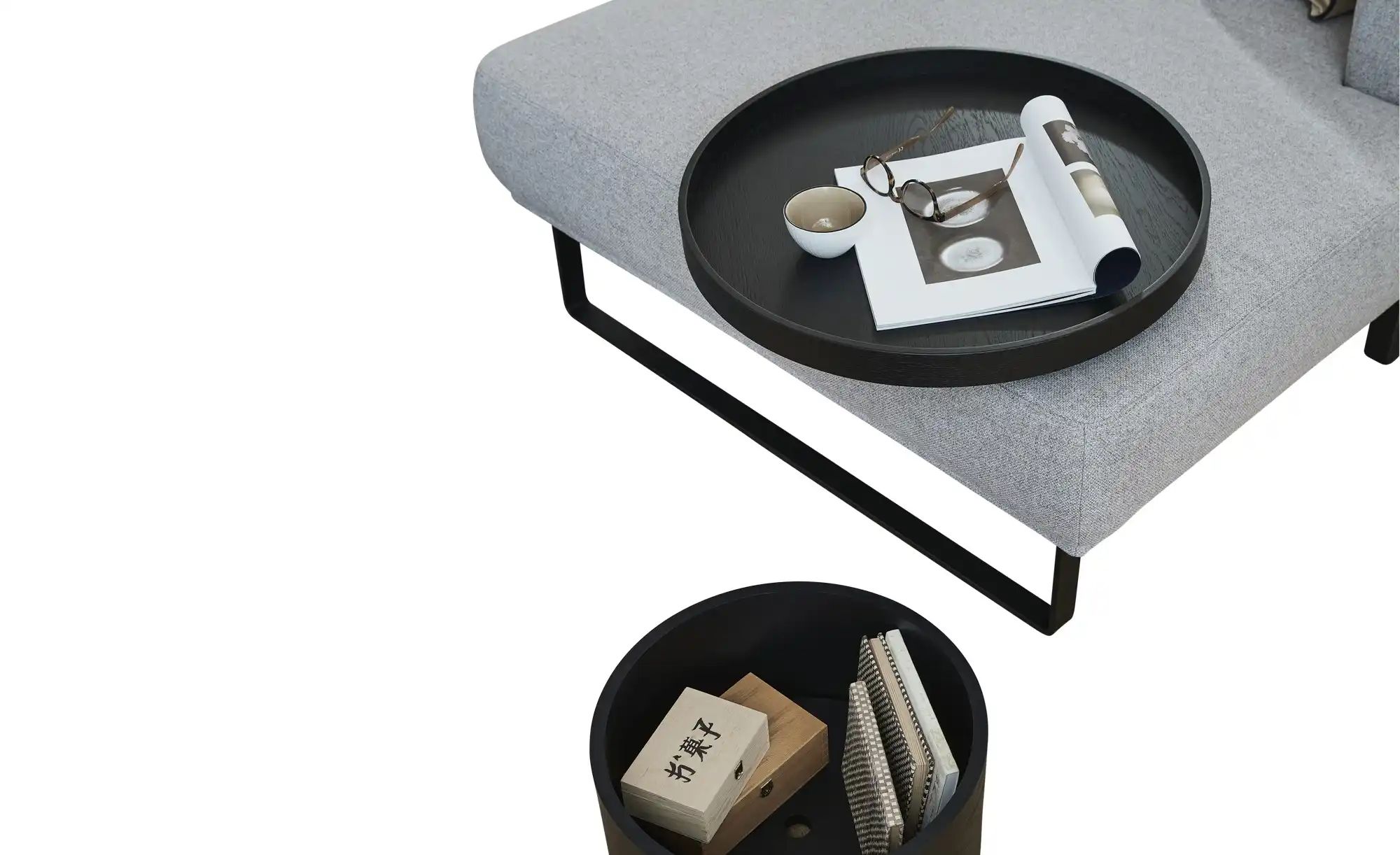 Thumbnail - Musterring Couchtisch  JustB! ¦ schwarz ¦ Maße (cm): H: 26  Ø: 60 Tische > Couchtische > Couchtische rund - Höffner