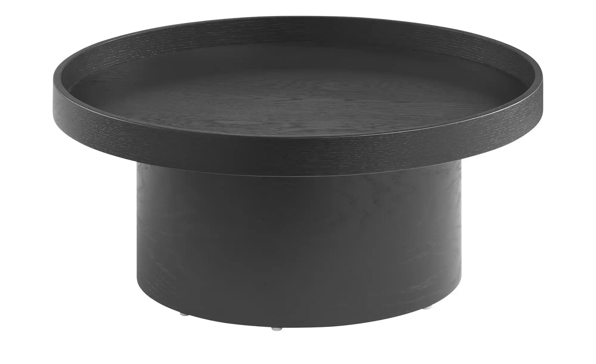 Musterring Couchtisch  JustB! ¦ schwarz ¦ Maße (cm): H: 26  Ø: 60 Tische > günstig online kaufen