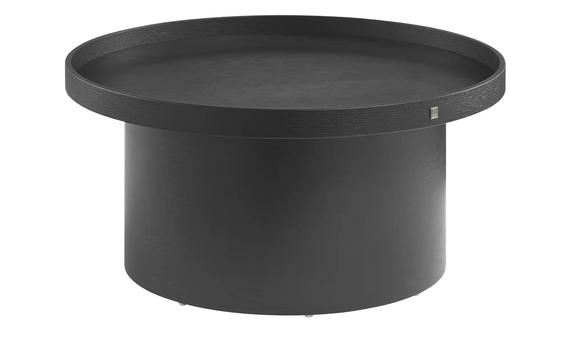 Musterring Couchtisch  JustB! ¦ schwarz ¦ Maße (cm): H: 36  Ø: 75 Tische > günstig online kaufen