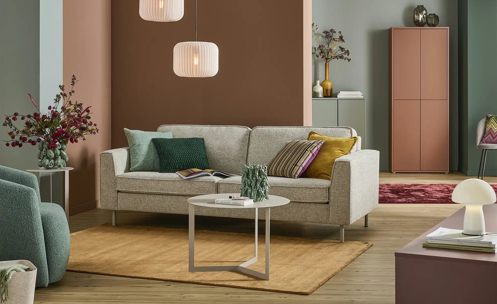 Thumbnail - Love it Couchtisch 2er-Set Palmaria ¦ beige ¦ Maße (cm): H: 45 Ø: 65 Tische > Couchtische > Couchtische rund - Höffner