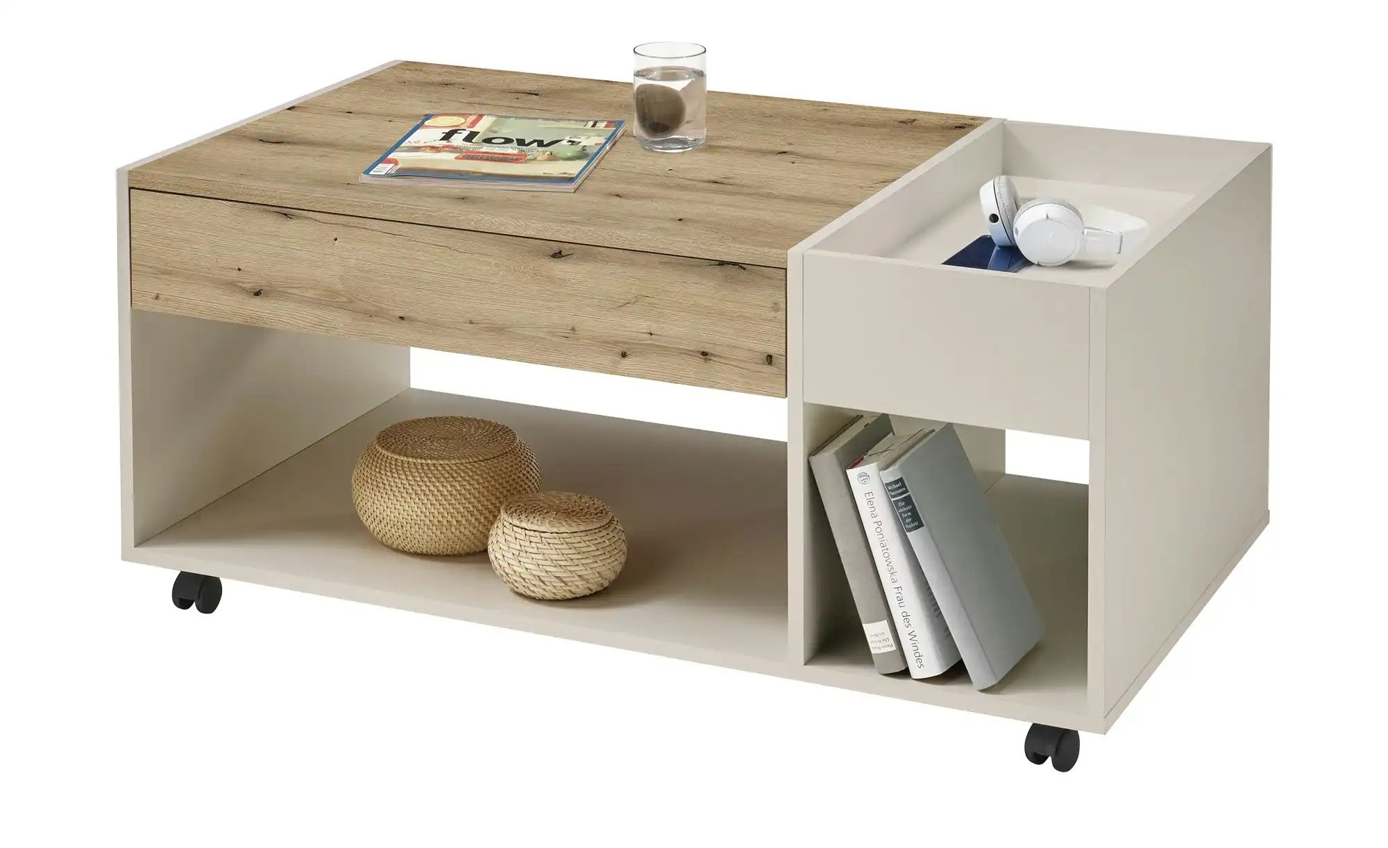 Thumbnail - Couchtisch  Schönwölkau ¦ beige ¦ Maße (cm): B: 60 H: 44 Tische > Couchtische > Couchtische rechteckig - Höffner