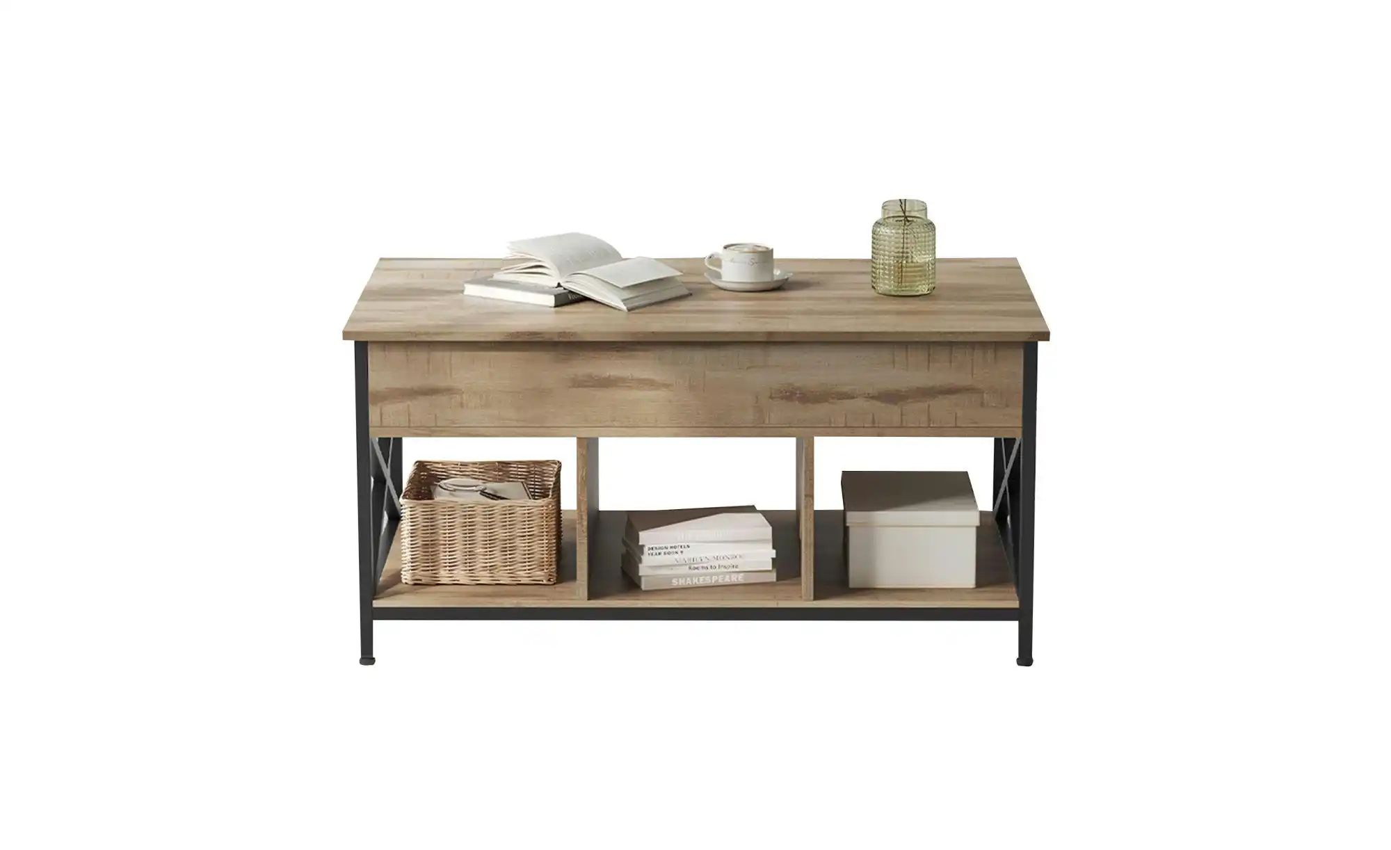 Couchtisch   ¦ braun ¦ Maße (cm): B: 100 H: 48 Tische > Couchtische > Couch günstig online kaufen