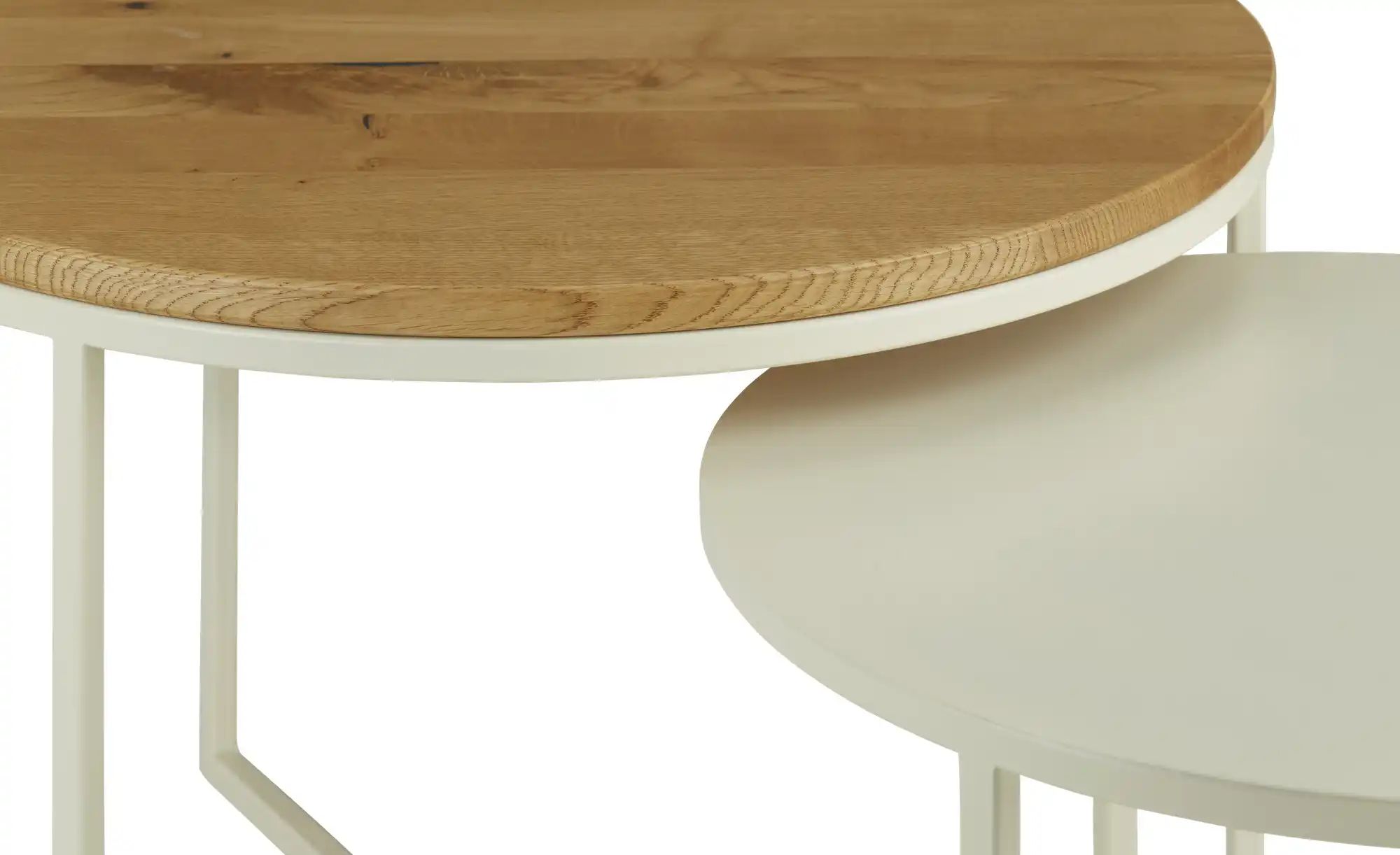 Couchtisch 2er Set  Illesheim ¦ weiß ¦ Maße (cm): H: 45  Ø: 65 Tische > Cou günstig online kaufen