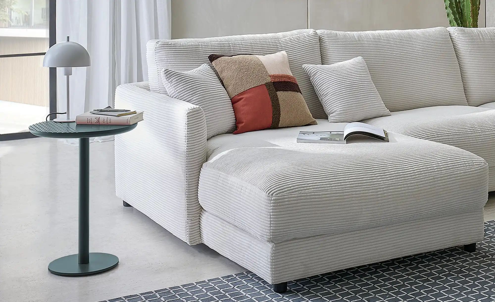 SCHÖNER WOHNEN Kollektion Couchtisch  Henri ¦ grün ¦ Maße (cm): H: 55  Ø: 4 günstig online kaufen