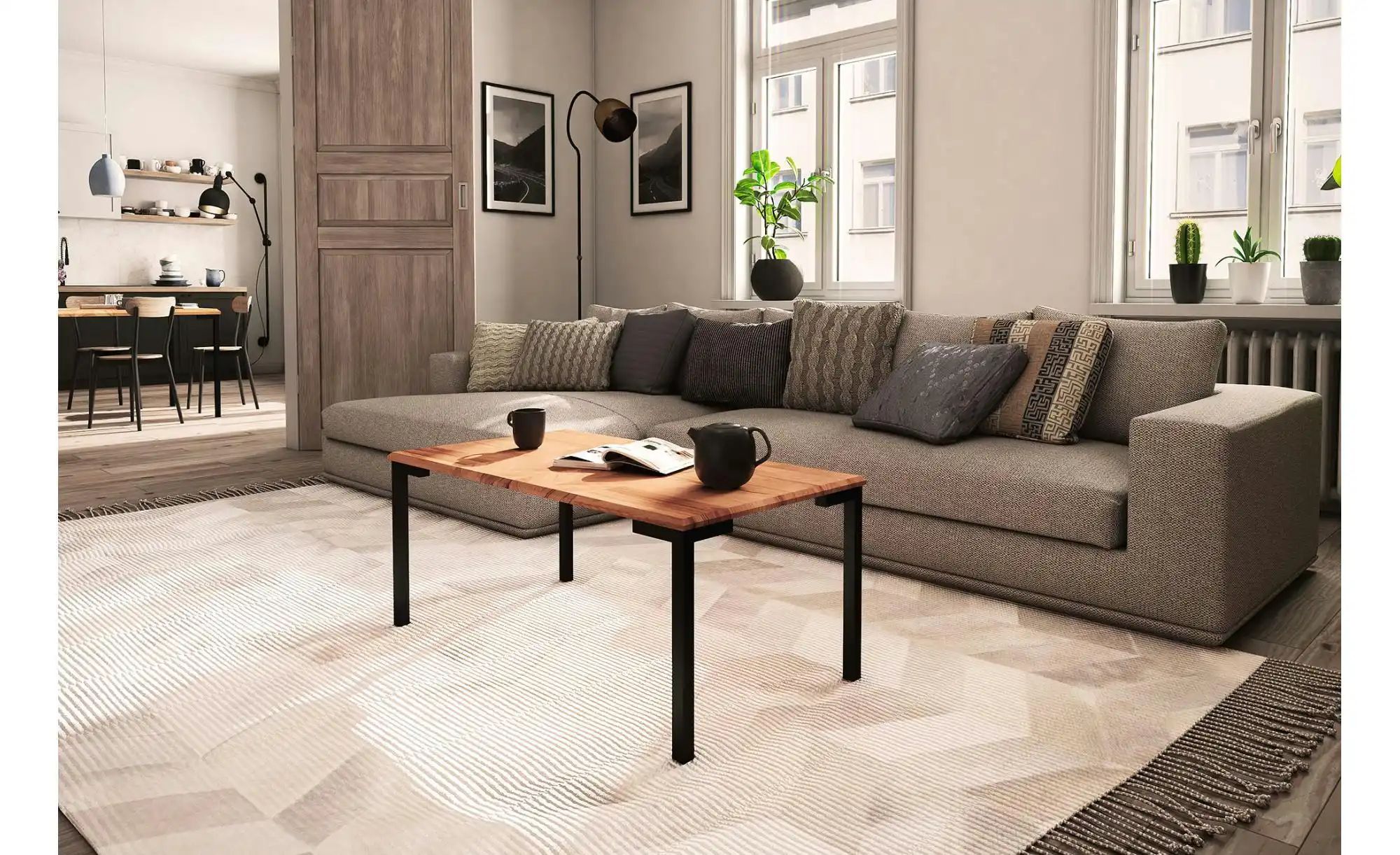 Couchtisch  Clara ¦ holzfarben ¦ Maße (cm): B: 60 H: 48 Tische > Couchtisch günstig online kaufen