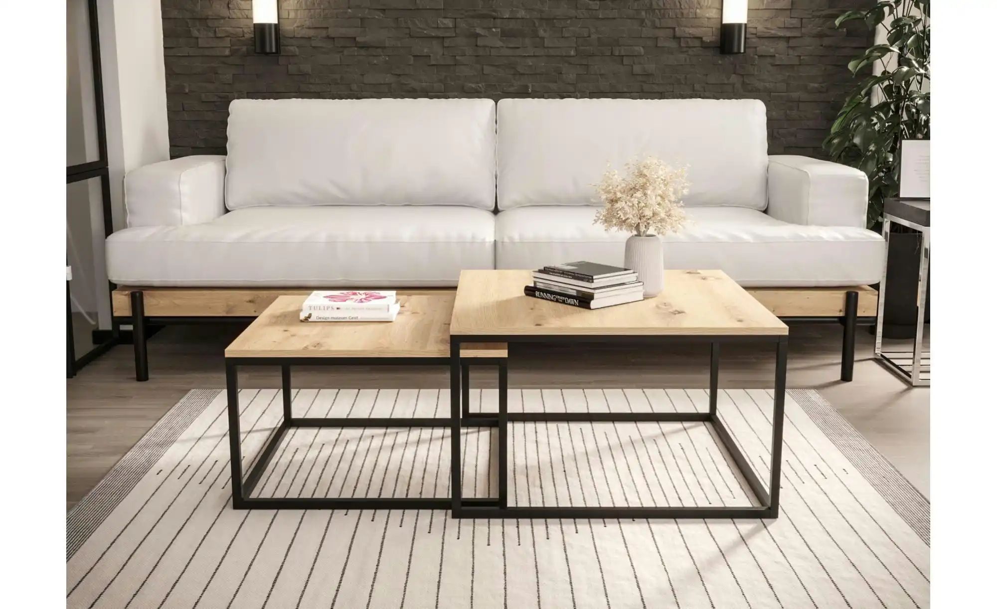 Thumbnail - Selsey Couchtisch 2er Set  Bello ¦ holzfarben ¦ Maße (cm): B: 60 H: 36 Tische > Couchtische > Couchtische rechteckig - H...