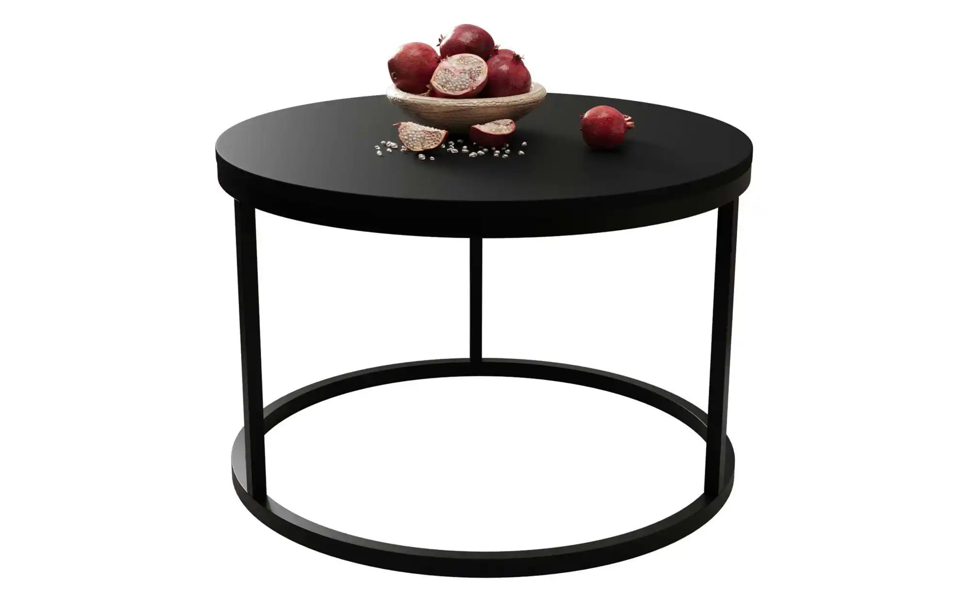 Selsey Couchtisch Bello ¦ schwarz ¦ Maße (cm): H: 49 Ø: 60 Tische > Couchtische > Couchtische rund - Höffner
